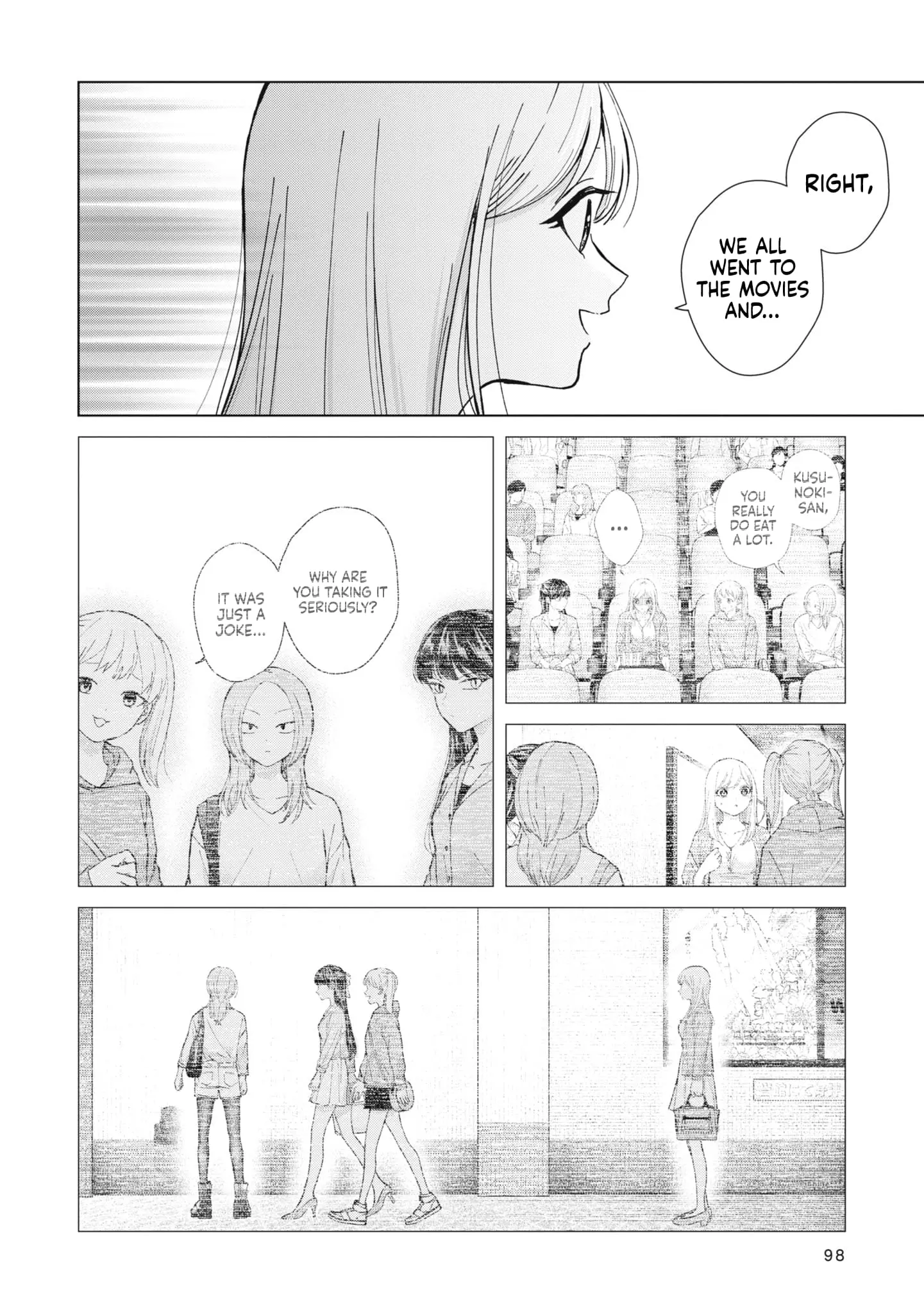 Kusunoki's Flunking Her High School Glow-Up - Chapter 12 - Page 6