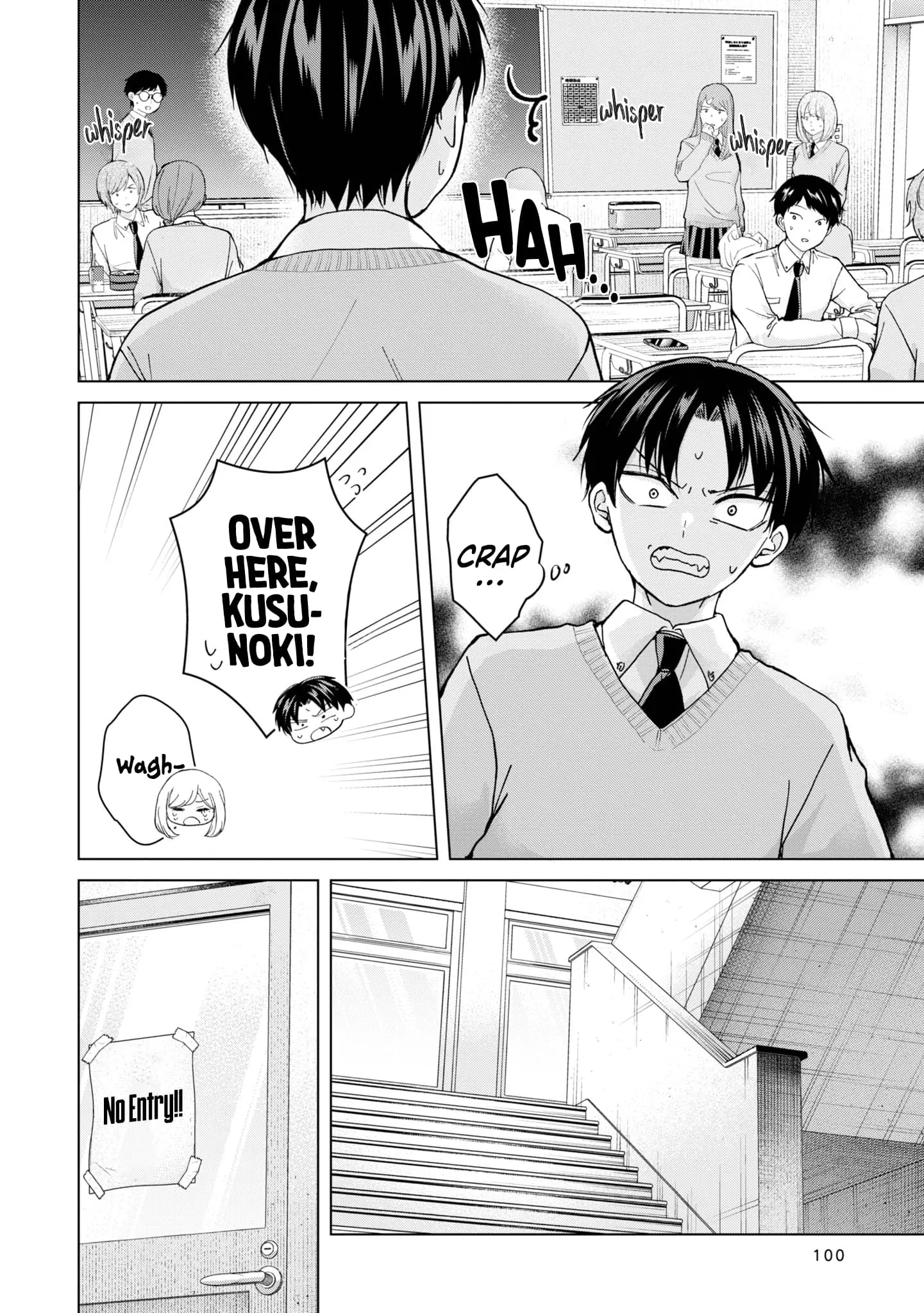 Kusunoki's Flunking Her High School Glow-Up - Chapter 12 - Page 8