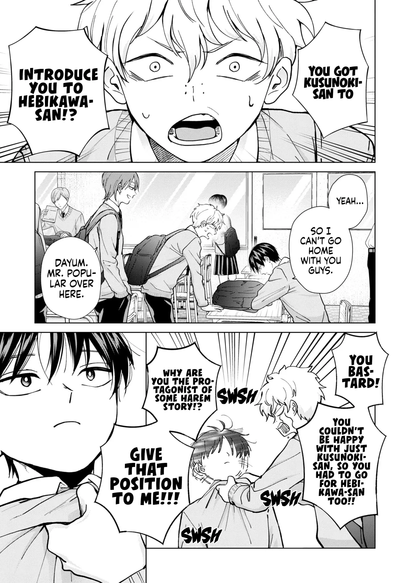 Kusunoki's Flunking Her High School Glow-Up - Chapter 13 - Page 7