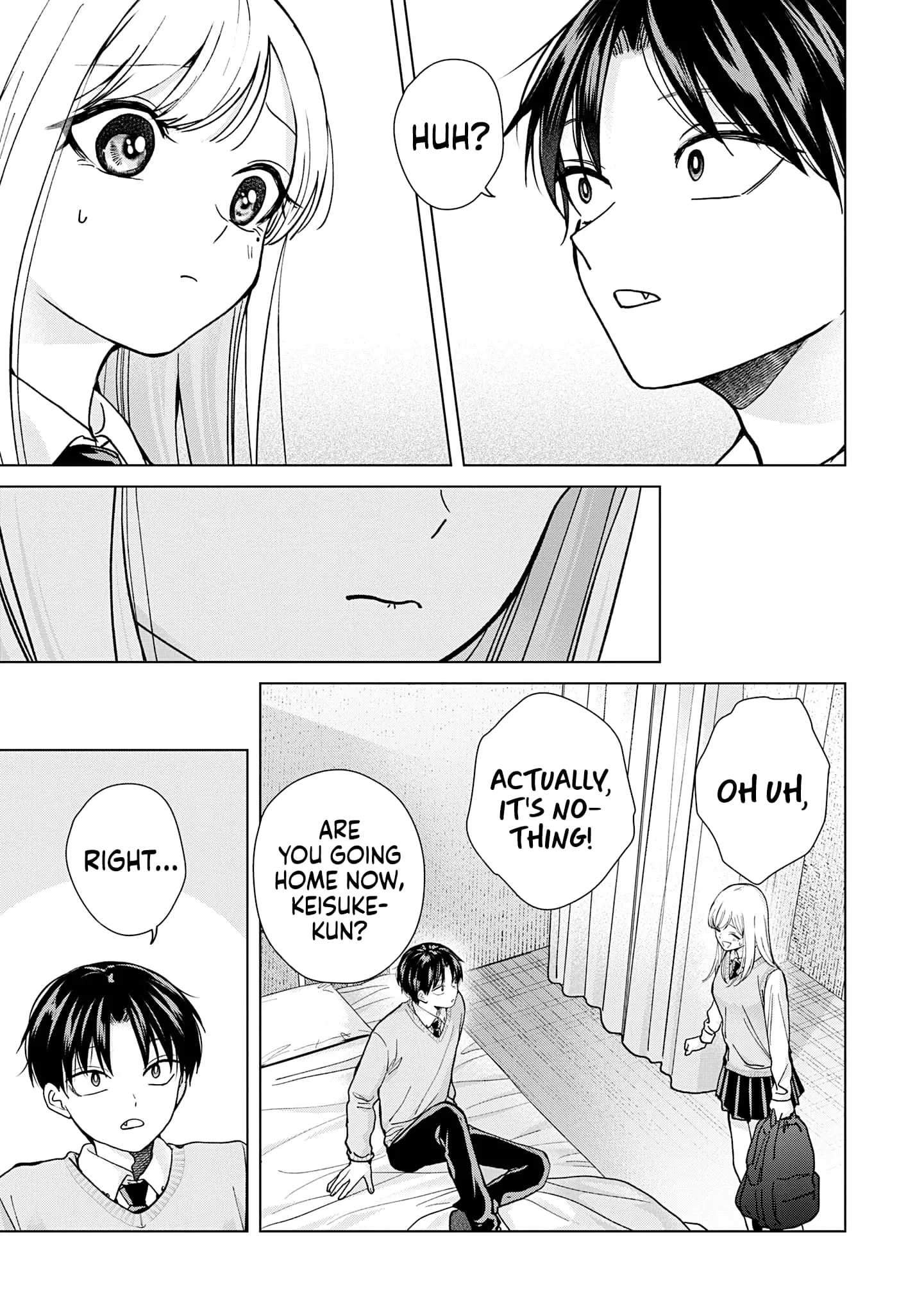 Kusunoki's Flunking Her High School Glow-Up - Chapter 14 - Page 9