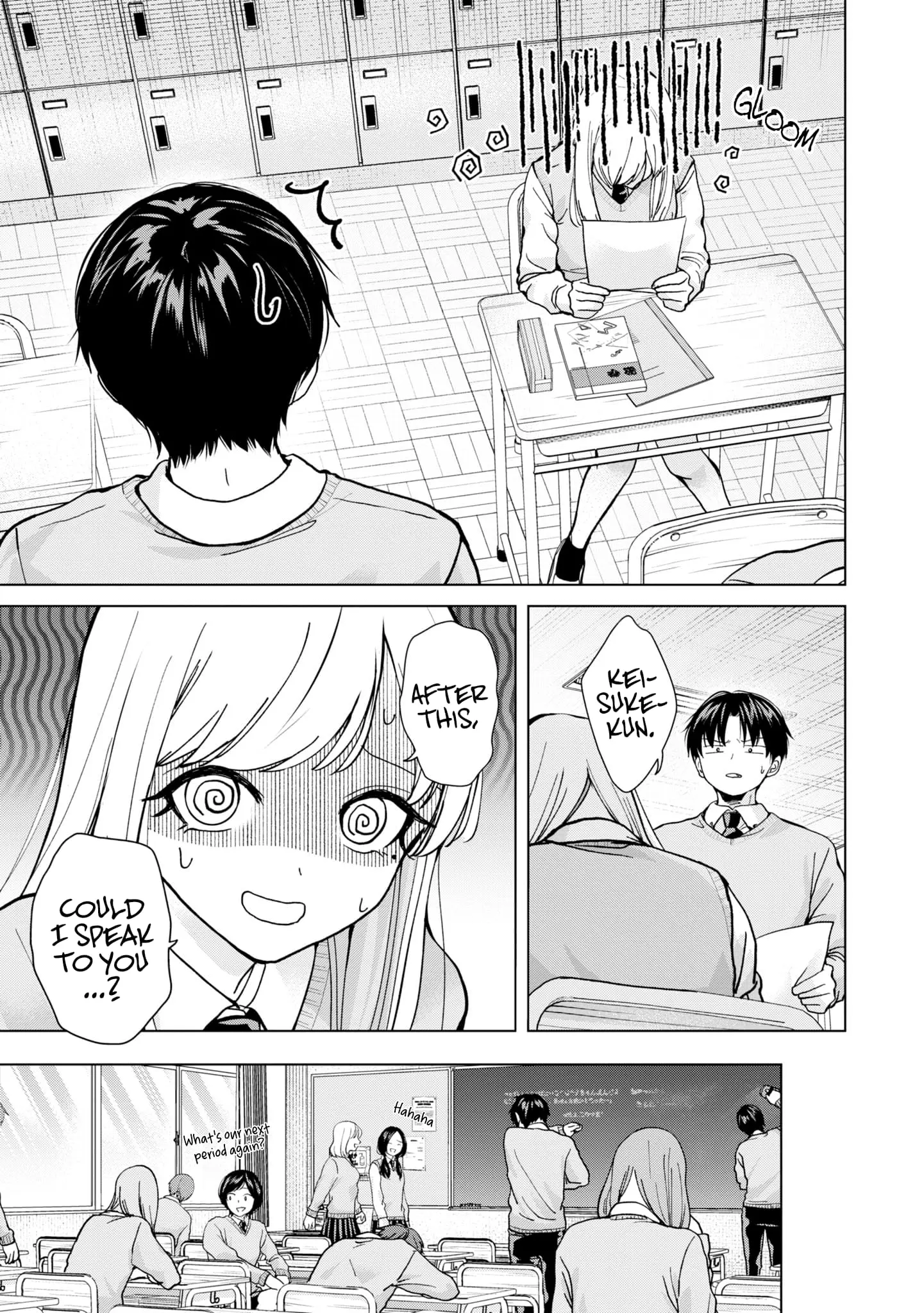 Kusunoki's Flunking Her High School Glow-Up - Chapter 14 - Page 15