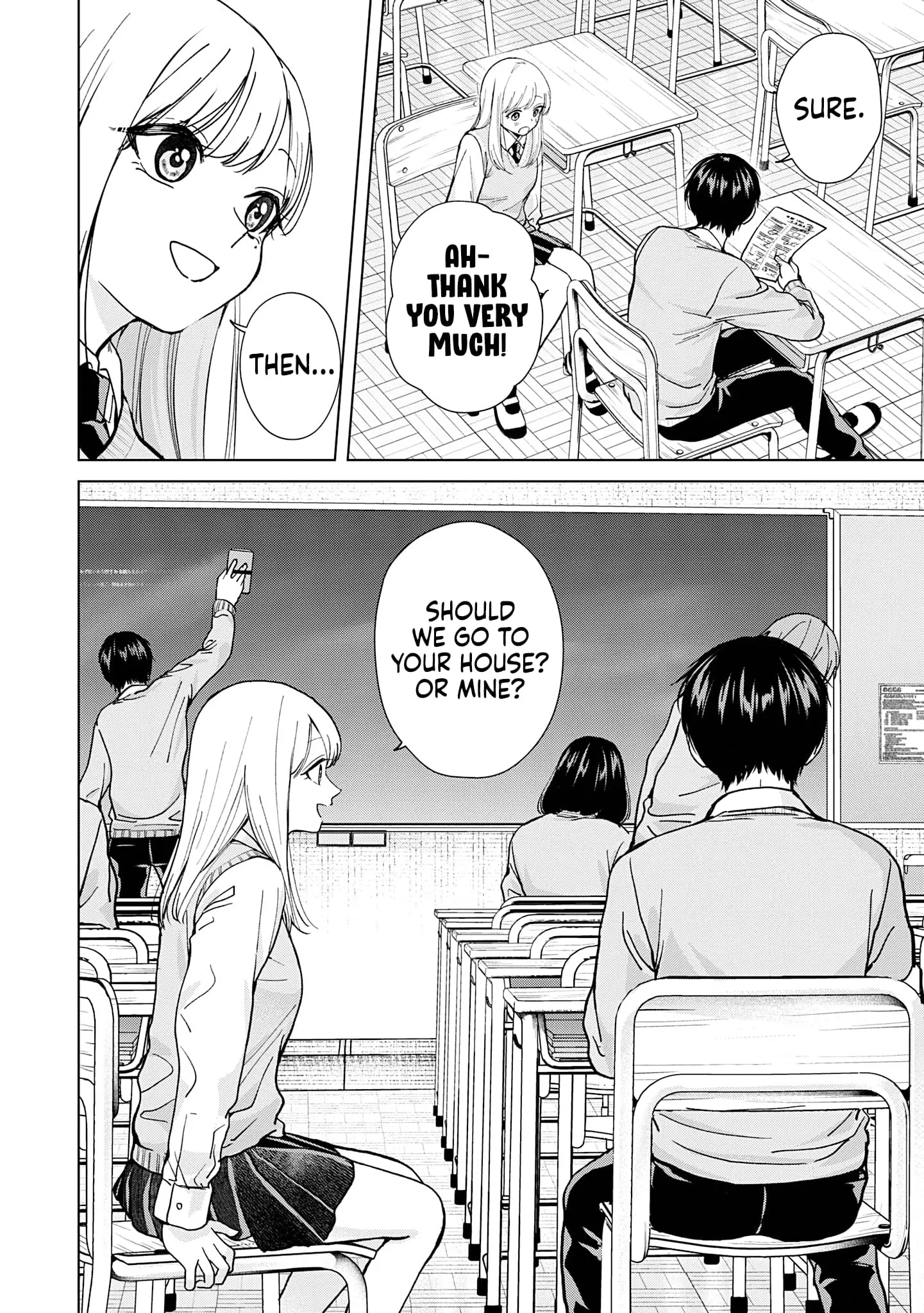 Kusunoki's Flunking Her High School Glow-Up - Chapter 14 - Page 18