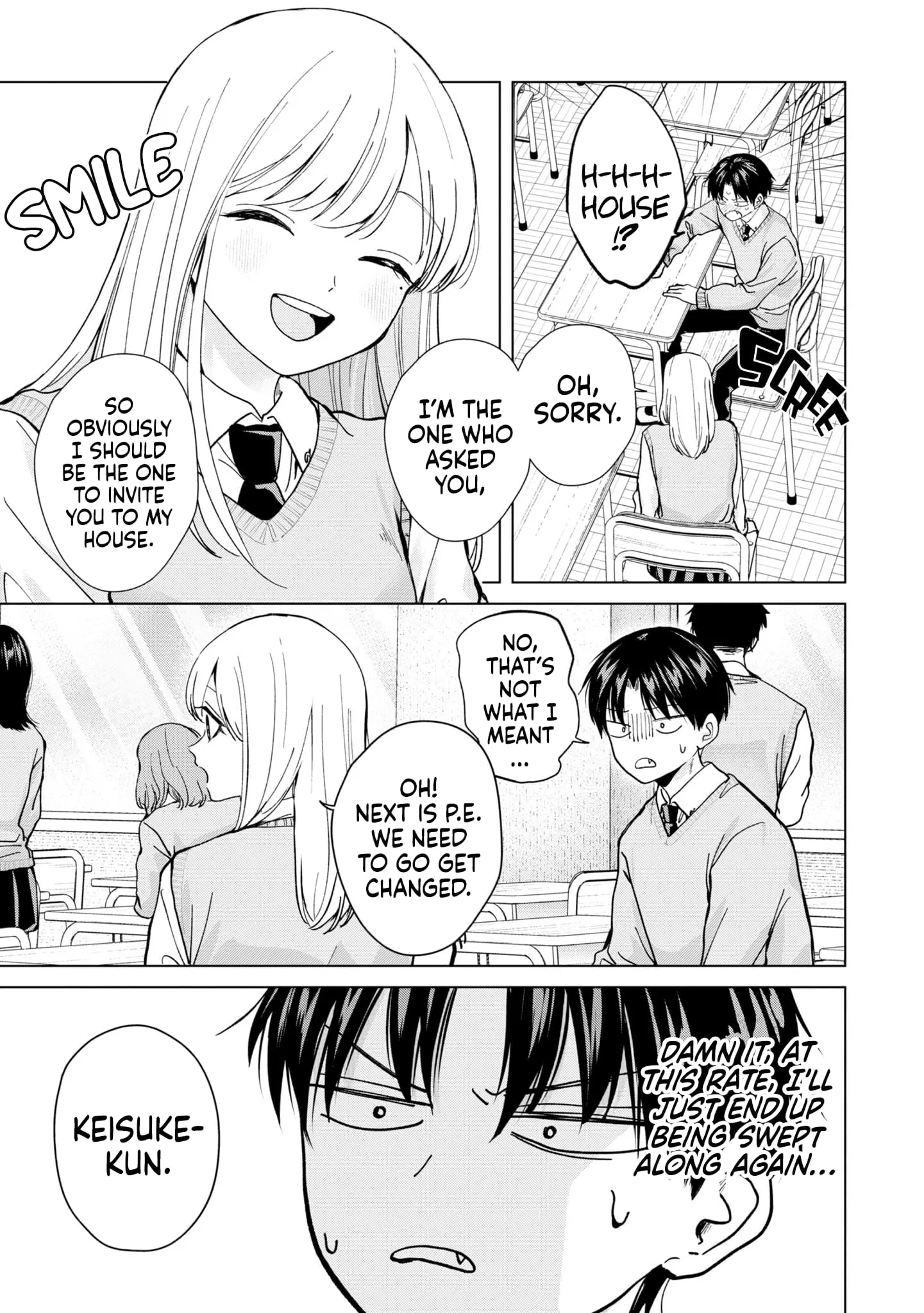 Kusunoki's Flunking Her High School Glow-Up - Chapter 14 - Page 19
