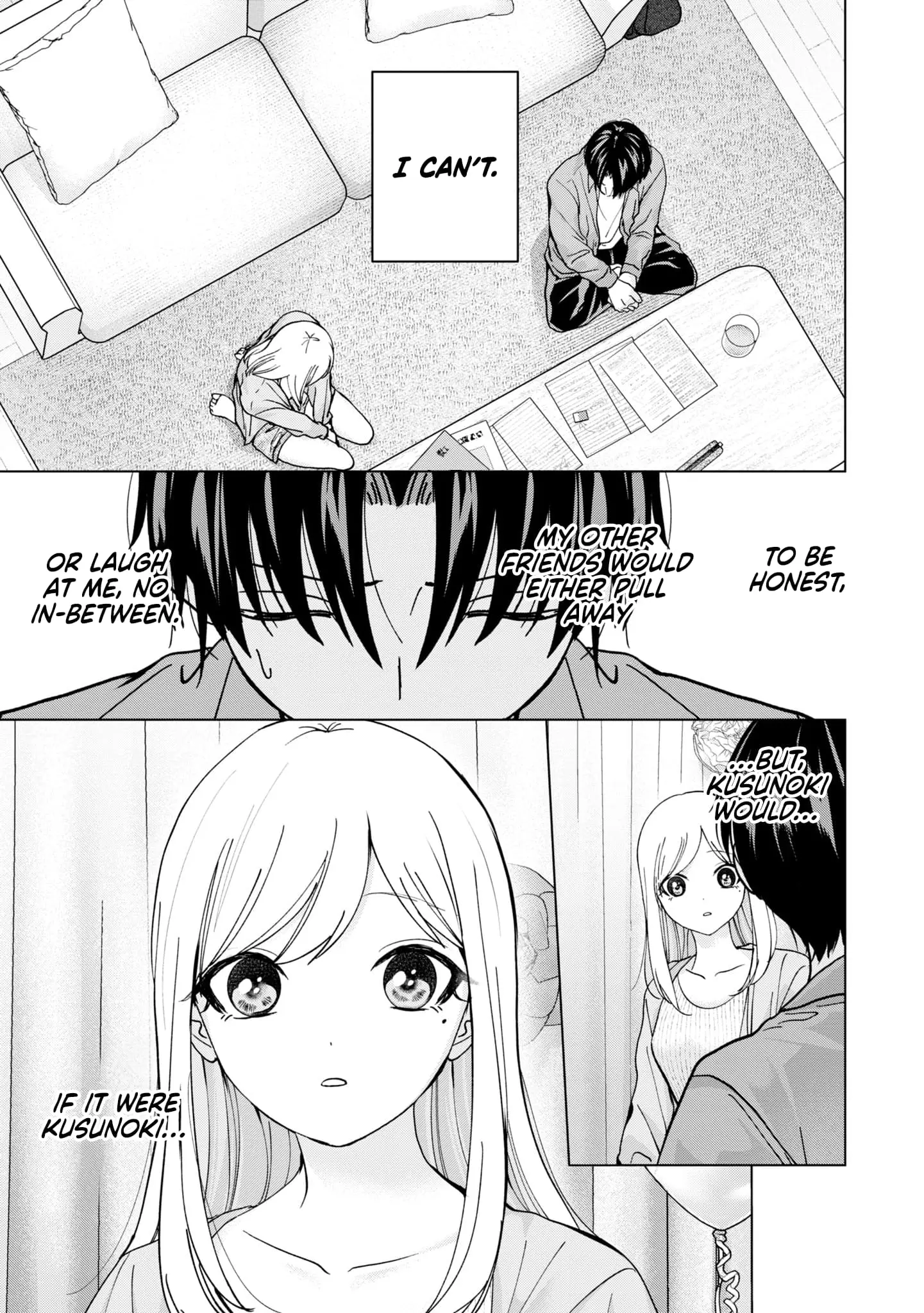 Kusunoki's Flunking Her High School Glow-Up - Chapter 15 - Page 12