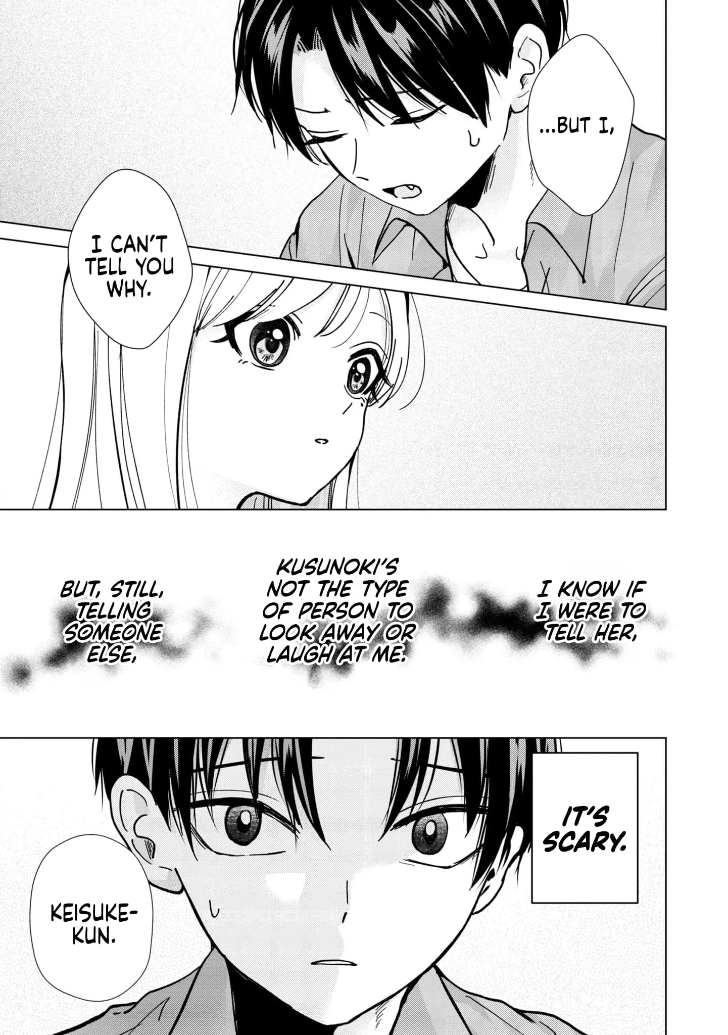 Kusunoki's Flunking Her High School Glow-Up - Chapter 15 - Page 14