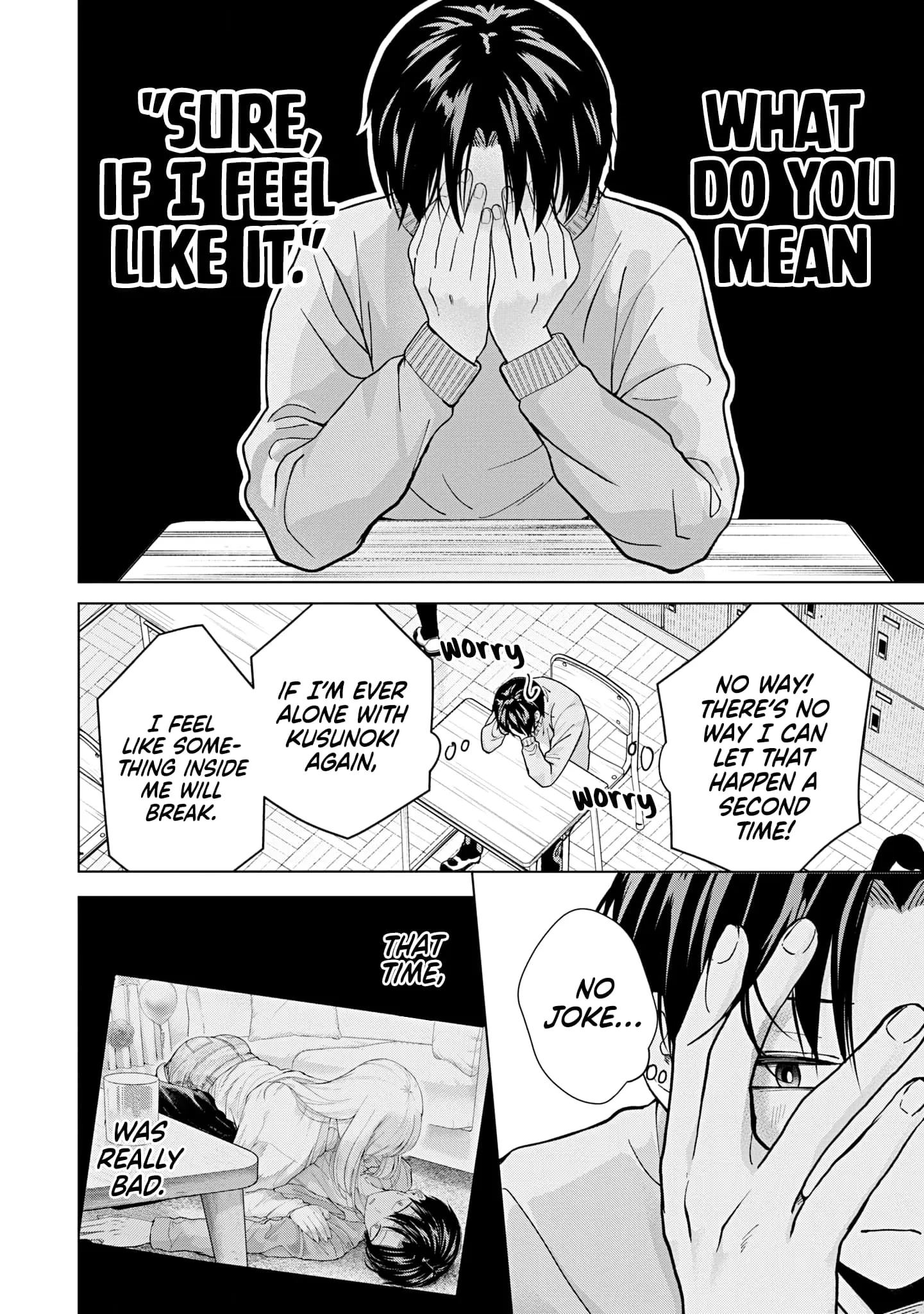 Kusunoki's Flunking Her High School Glow-Up - Chapter 16 - Page 8