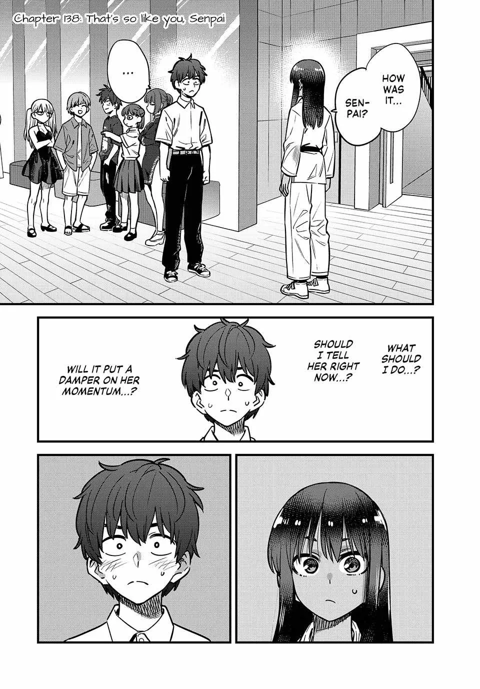 Don't Toy With Me, Miss Nagatoro! - Chapter 138 - Page 1
