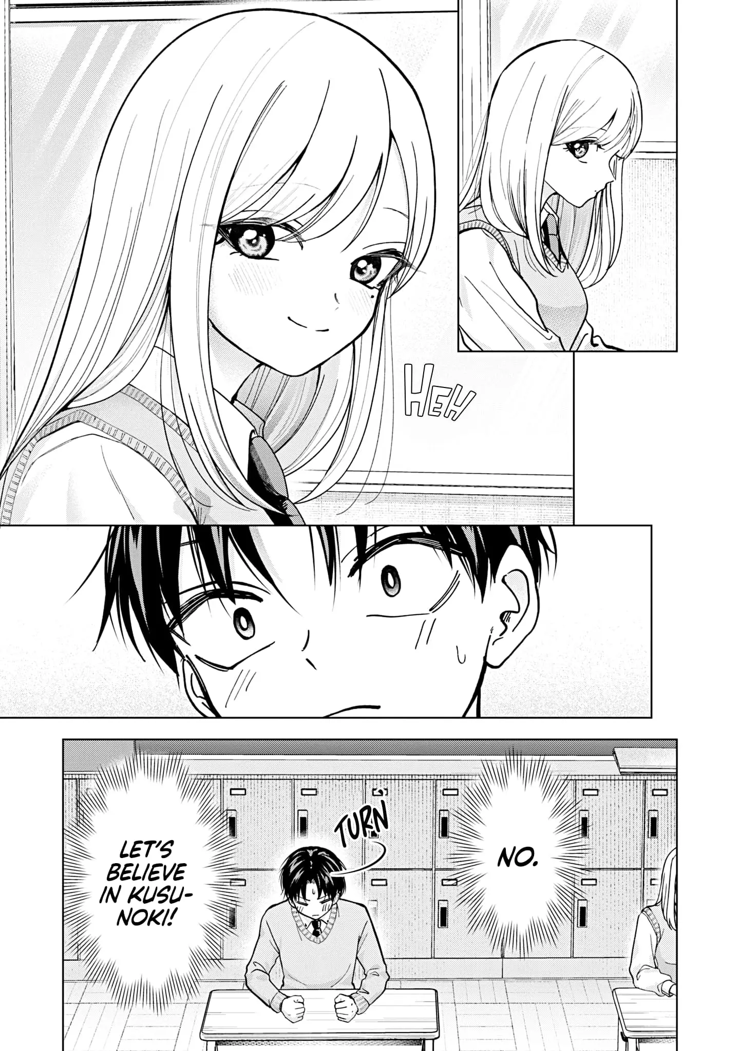 Kusunoki's Flunking Her High School Glow-Up - Chapter 17 - Page 5