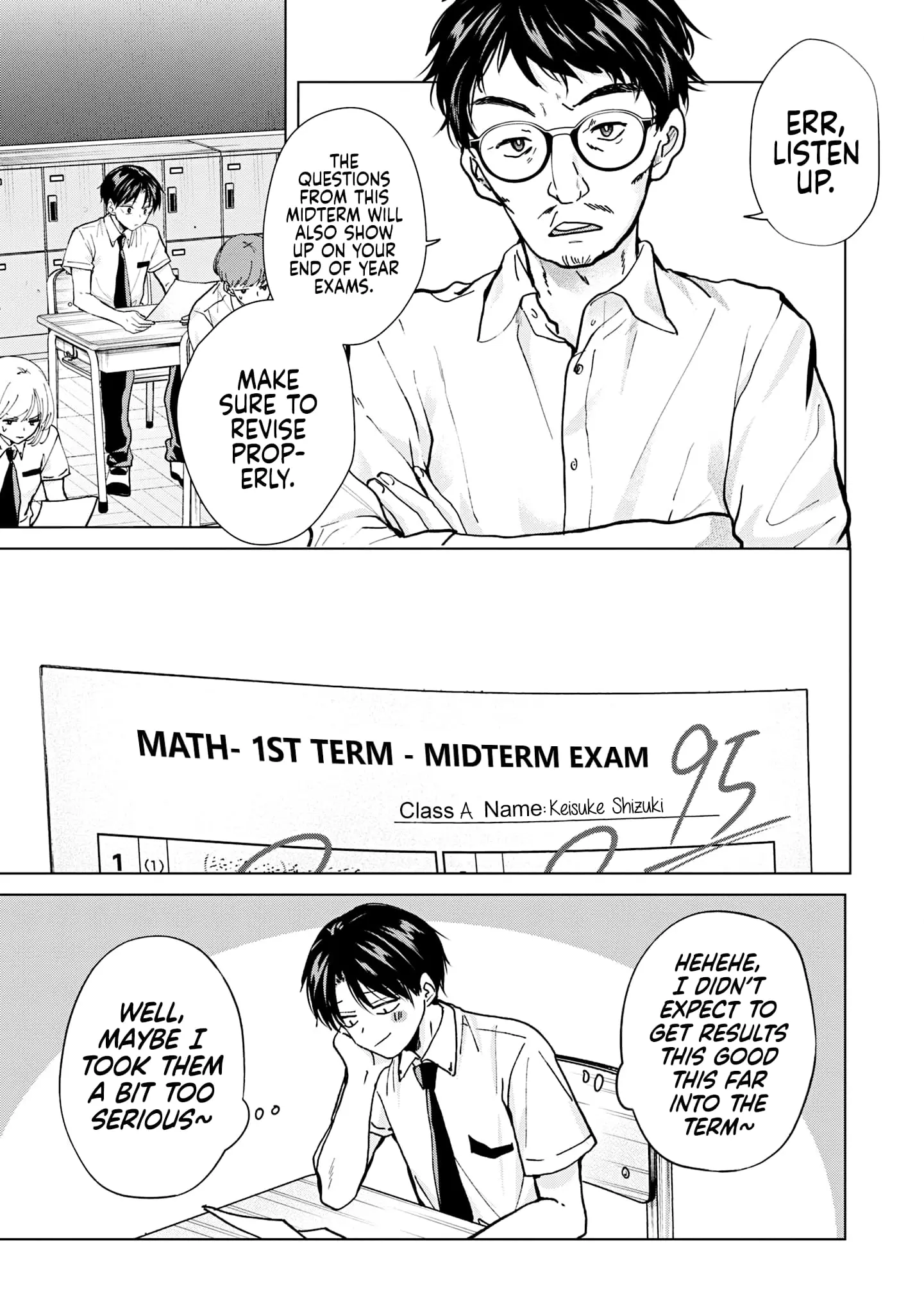 Kusunoki's Flunking Her High School Glow-Up - Chapter 17 - Page 7
