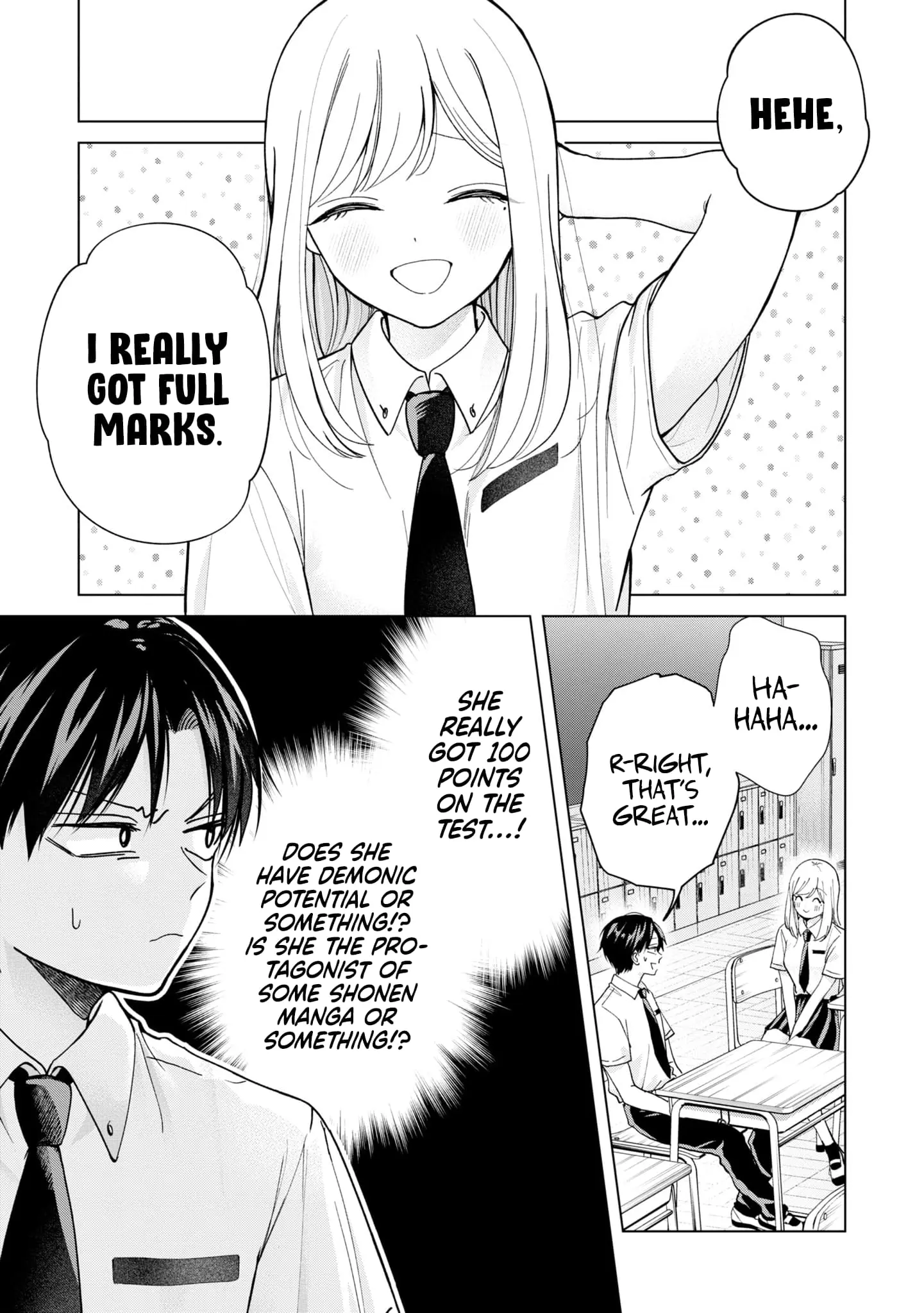 Kusunoki's Flunking Her High School Glow-Up - Chapter 17 - Page 9