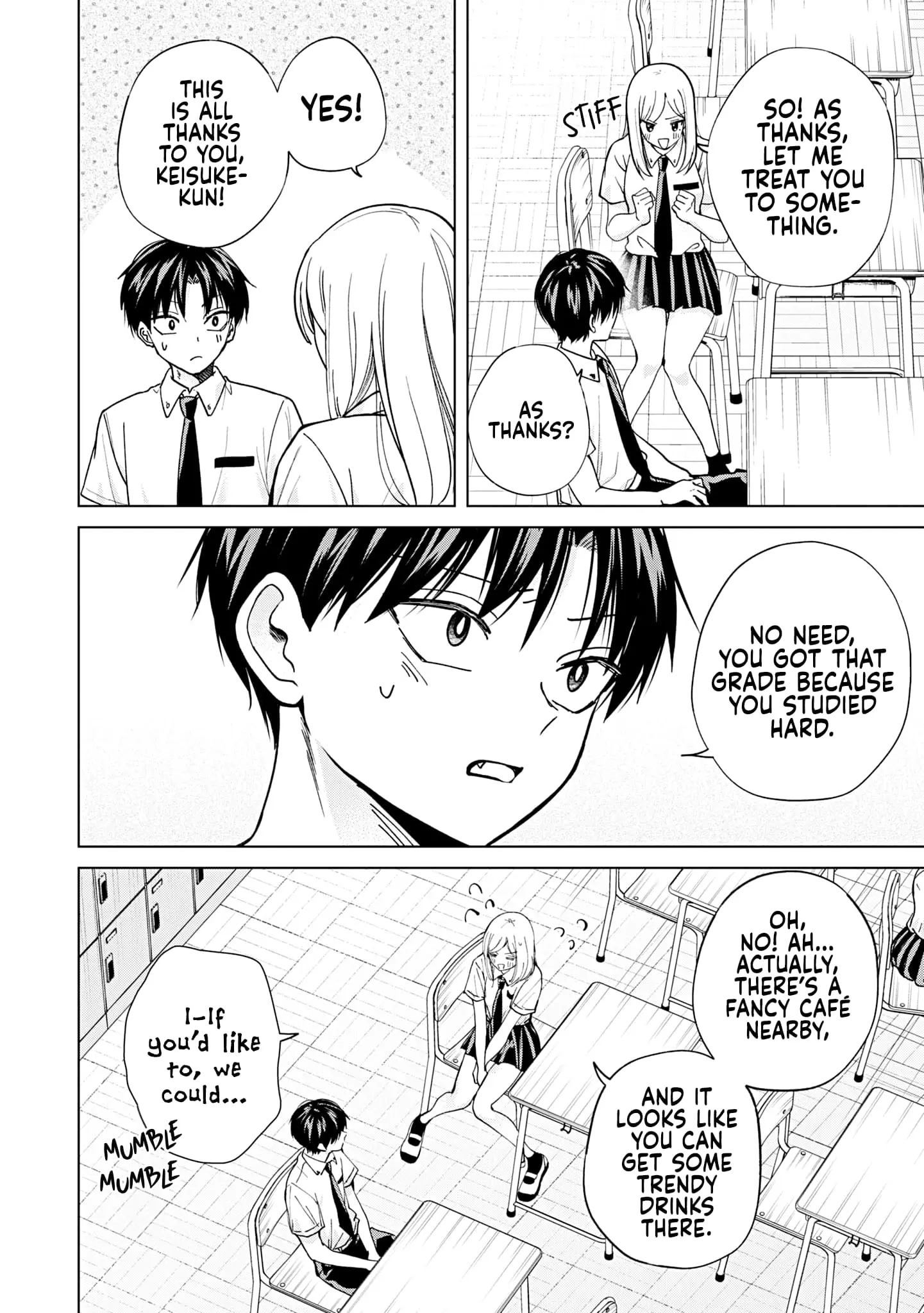 Kusunoki's Flunking Her High School Glow-Up - Chapter 17 - Page 10