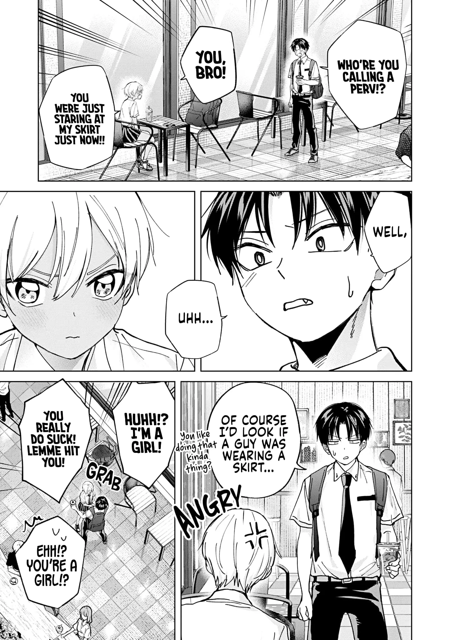 Kusunoki's Flunking Her High School Glow-Up - Chapter 17 - Page 19