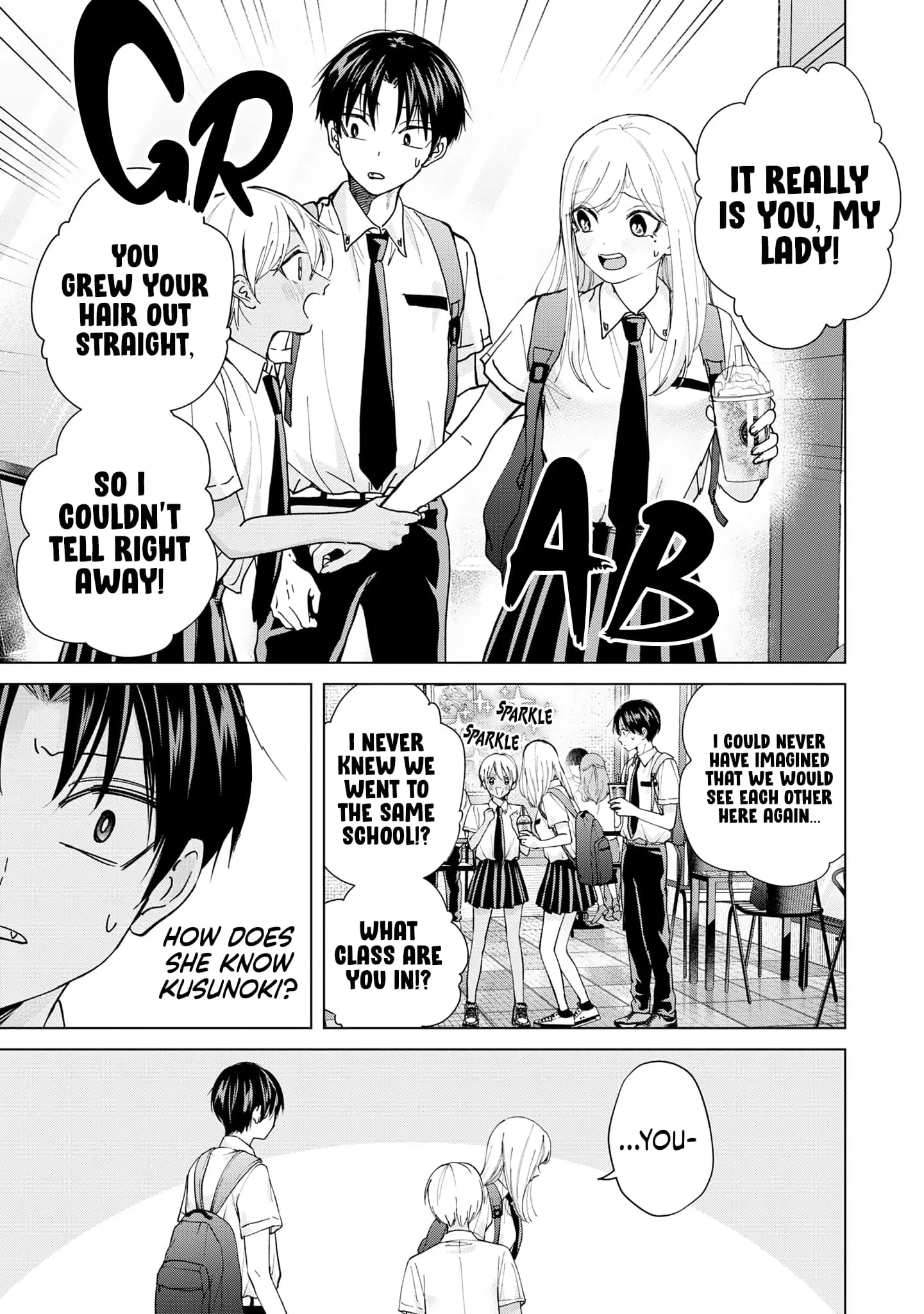 Kusunoki's Flunking Her High School Glow-Up - Chapter 18 - Page 3