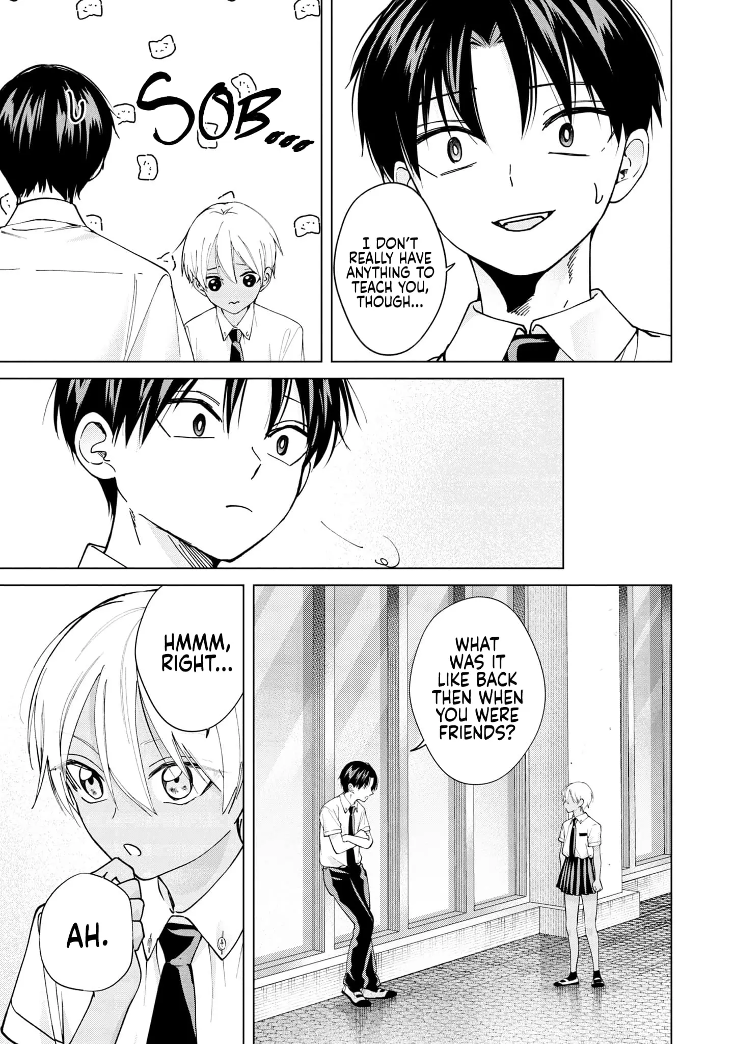 Kusunoki's Flunking Her High School Glow-Up - Chapter 18 - Page 15