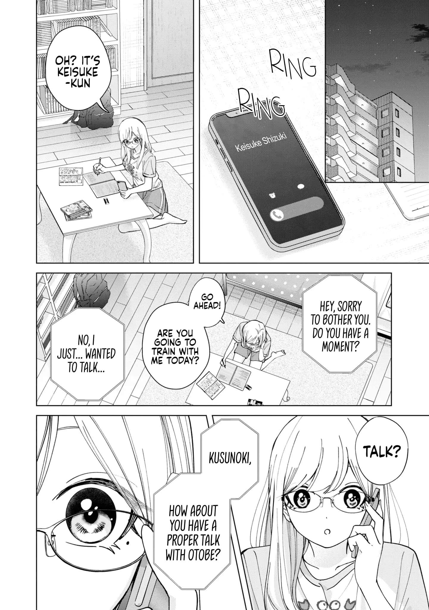Kusunoki's Flunking Her High School Glow-Up - Chapter 19 - Page 12