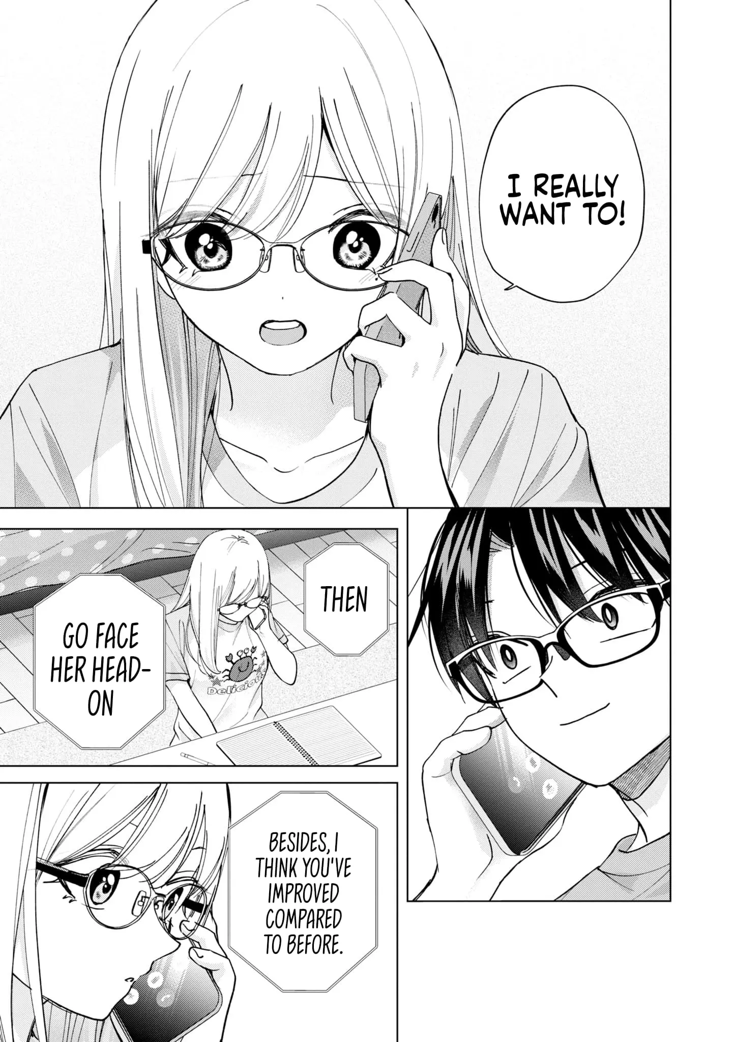 Kusunoki's Flunking Her High School Glow-Up - Chapter 19 - Page 15