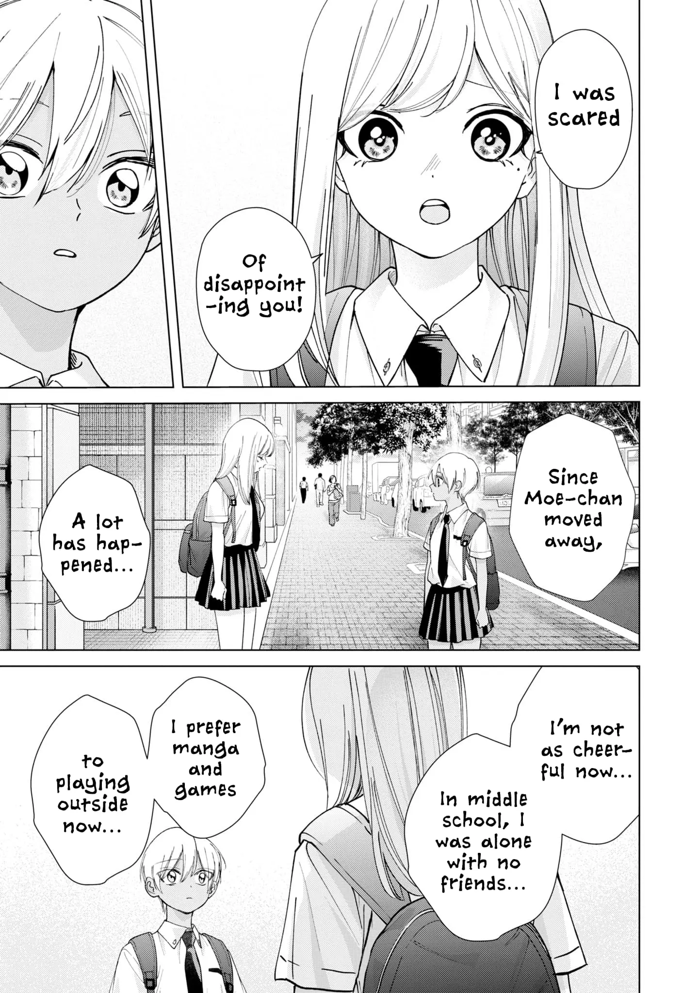 Kusunoki's Flunking Her High School Glow-Up - Chapter 19 - Page 21