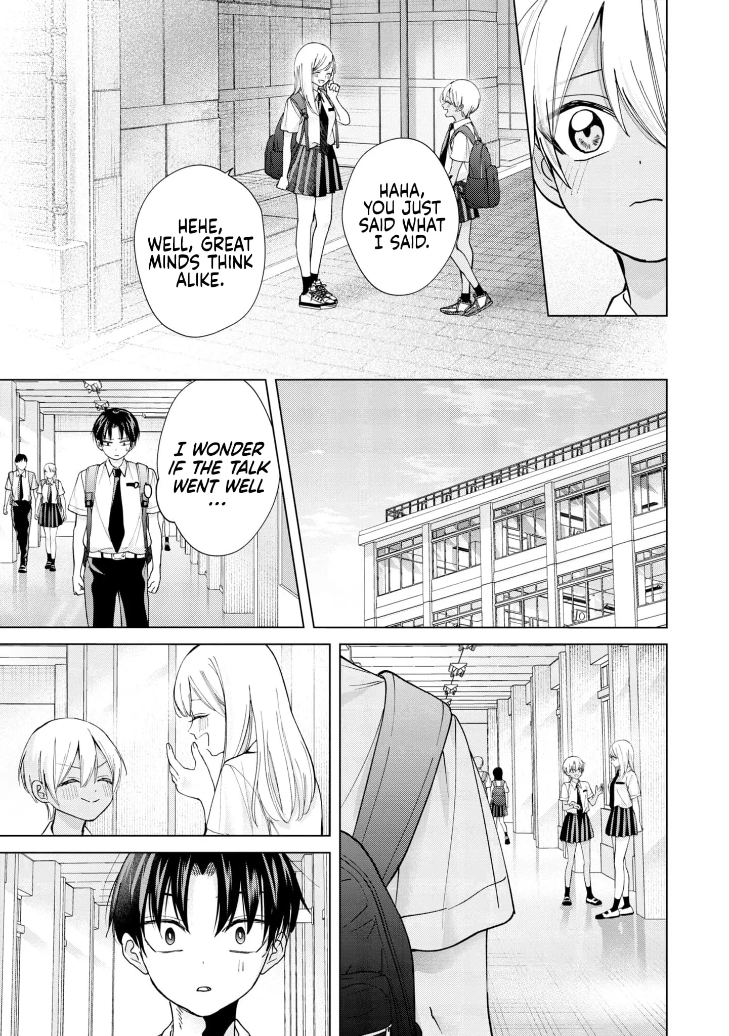Kusunoki's Flunking Her High School Glow-Up - Chapter 19 - Page 25