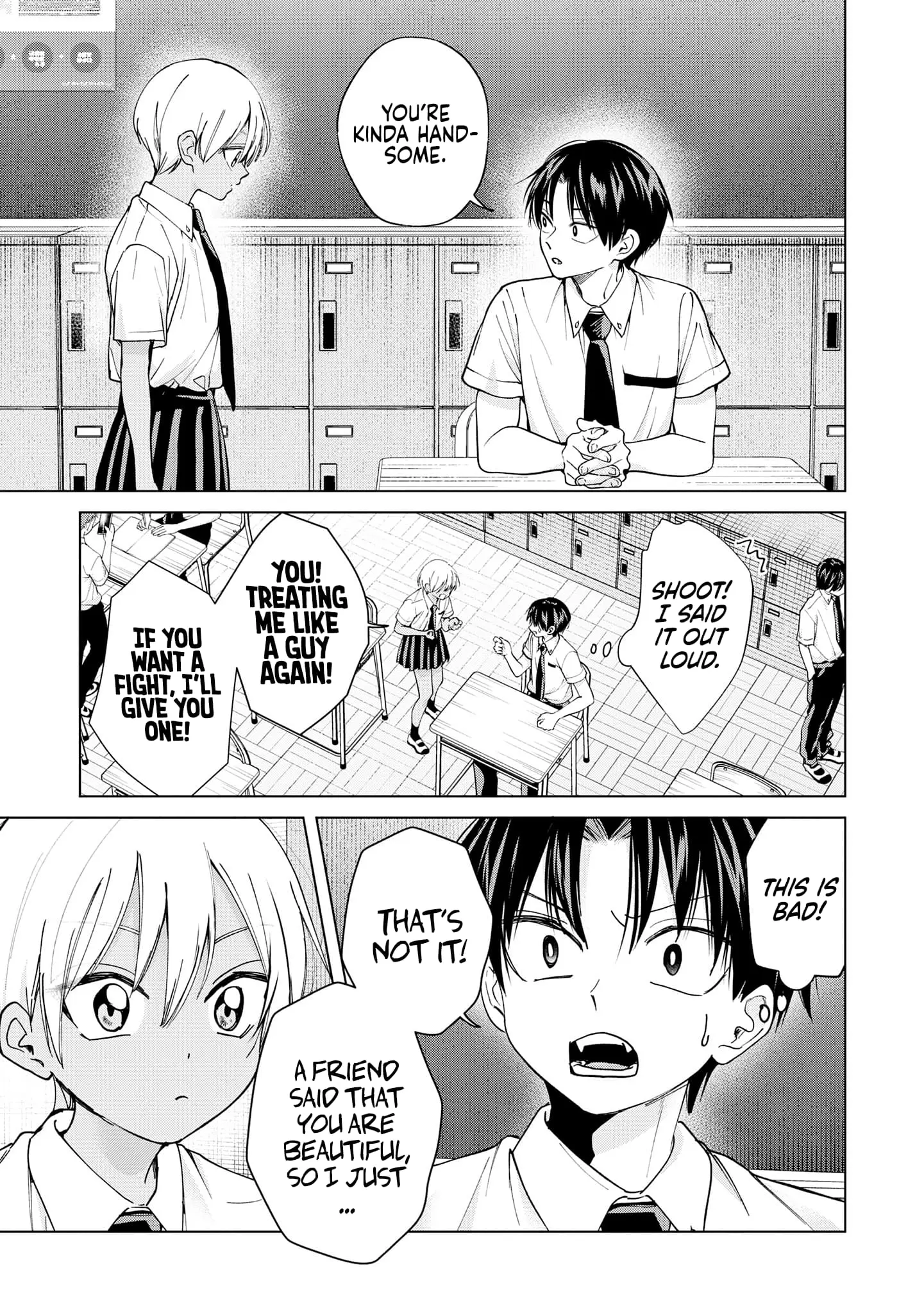 Kusunoki's Flunking Her High School Glow-Up - Chapter 20 - Page 7