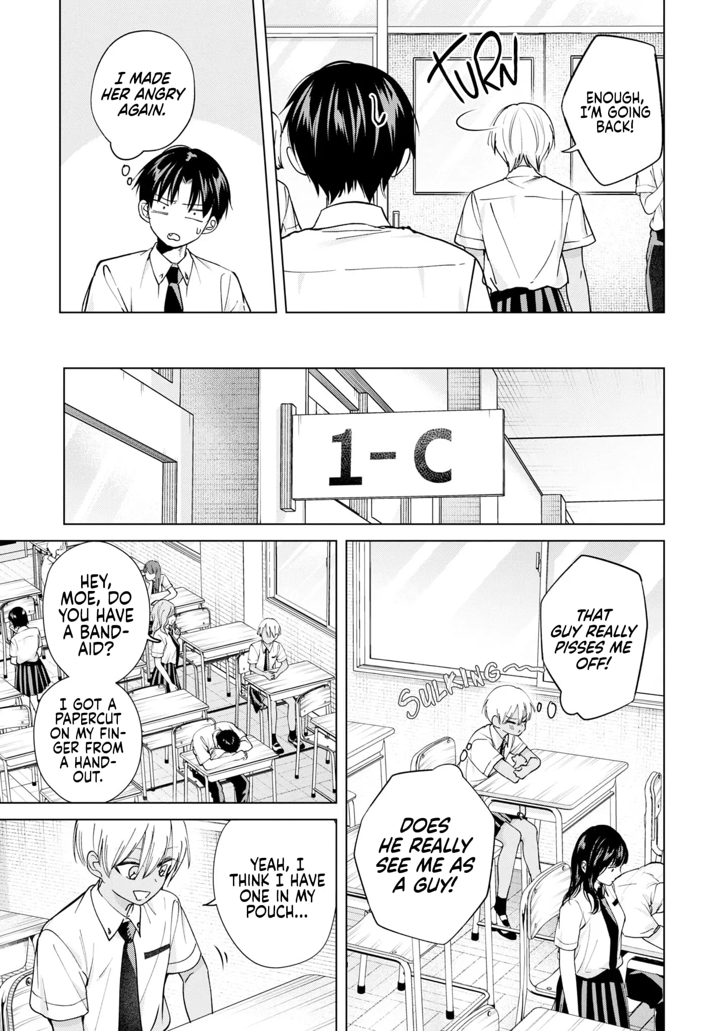 Kusunoki's Flunking Her High School Glow-Up - Chapter 20 - Page 9