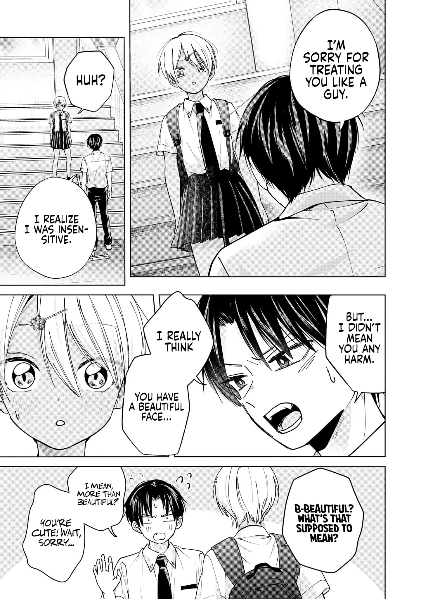 Kusunoki's Flunking Her High School Glow-Up - Chapter 20 - Page 15