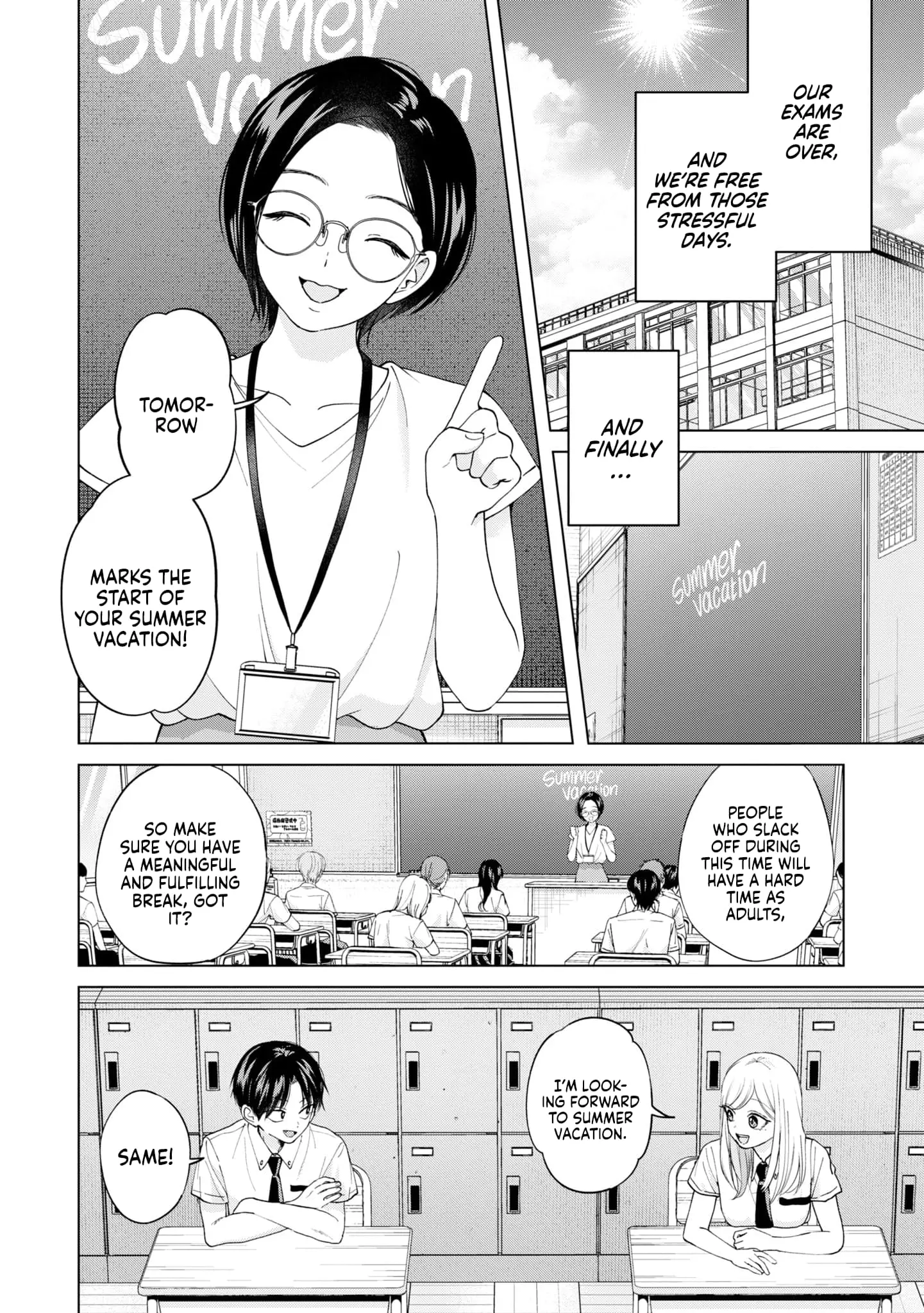 Kusunoki's Flunking Her High School Glow-Up - Chapter 21 - Page 2