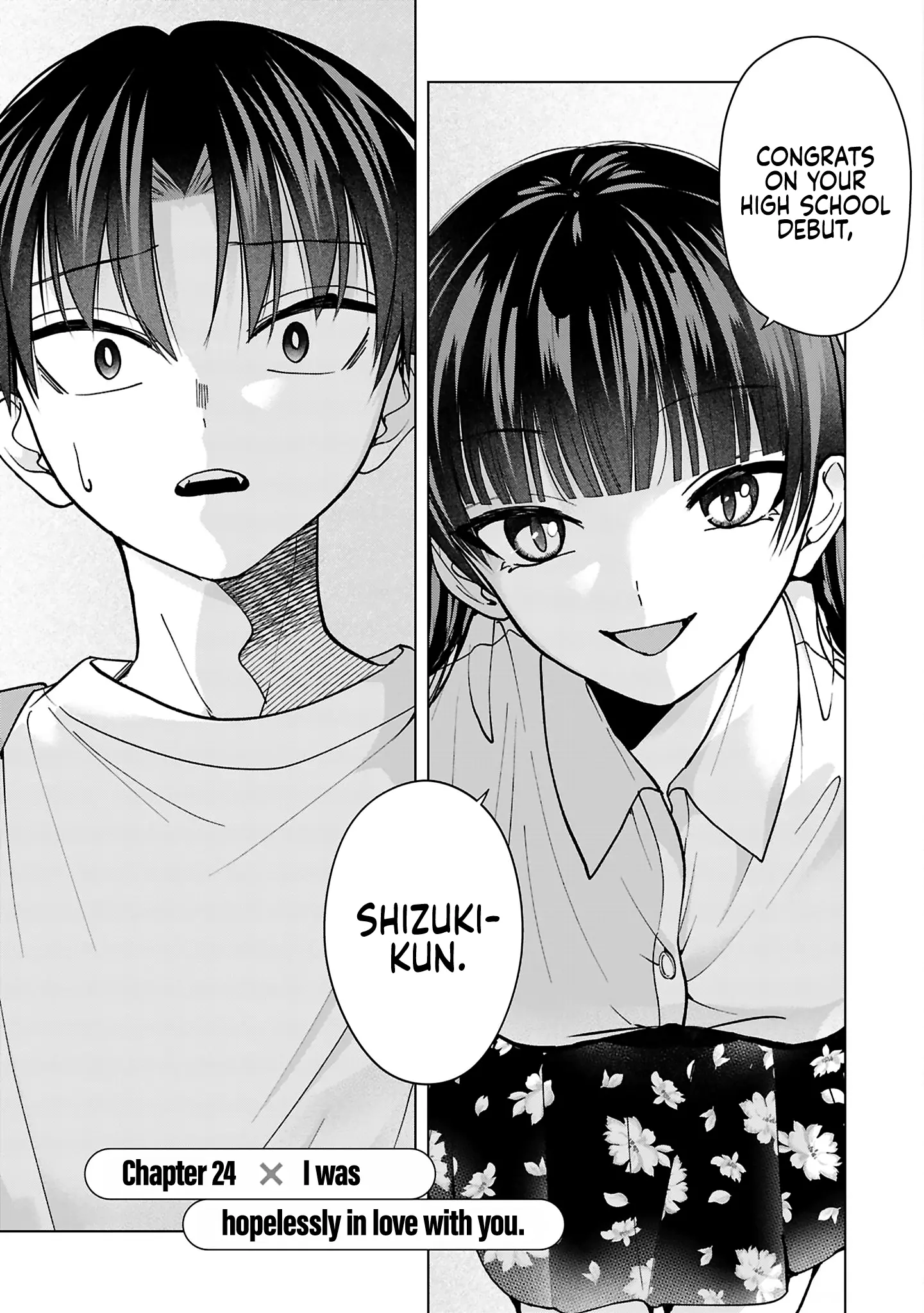 Kusunoki's Flunking Her High School Glow-Up - Chapter 24 - Page 1