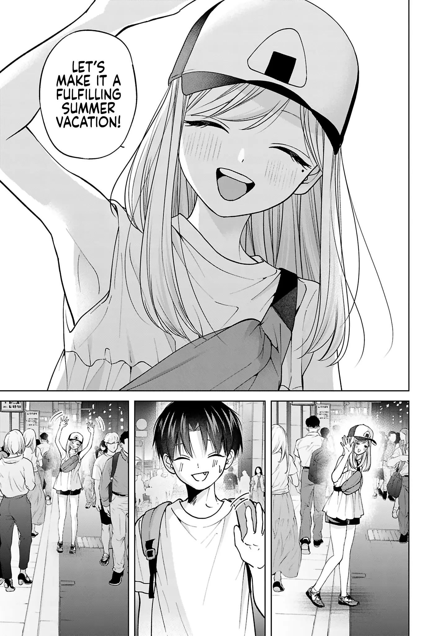 Kusunoki's Flunking Her High School Glow-Up - Chapter 25 - Page 22