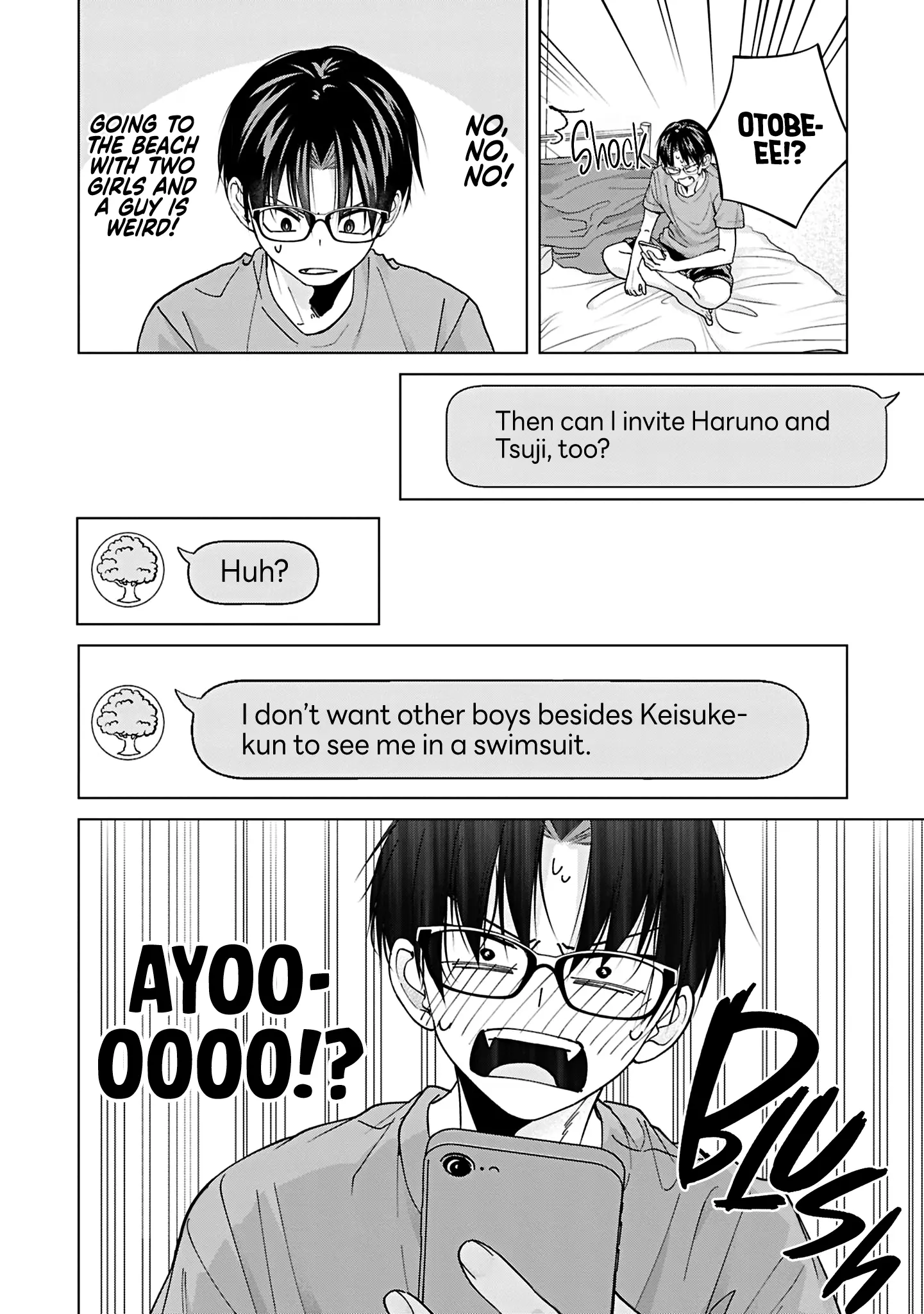 Kusunoki's Flunking Her High School Glow-Up - Chapter 26 - Page 6