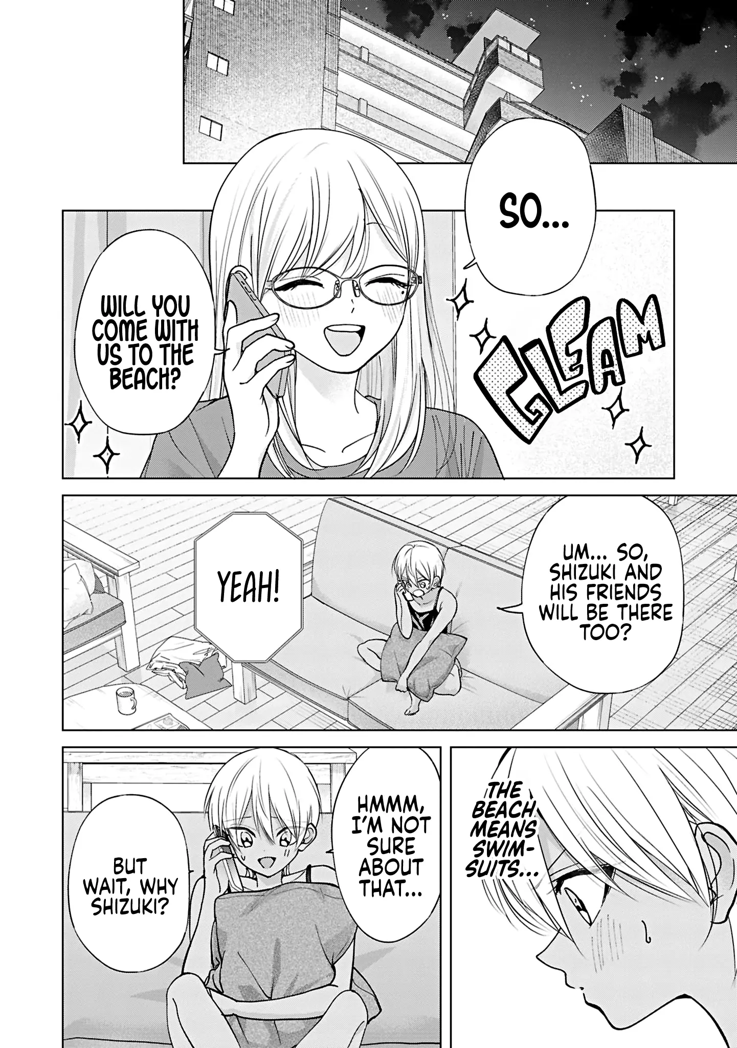 Kusunoki's Flunking Her High School Glow-Up - Chapter 26 - Page 8