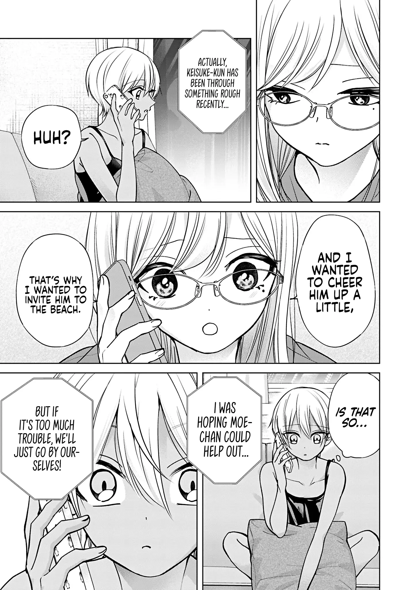 Kusunoki's Flunking Her High School Glow-Up - Chapter 26 - Page 9