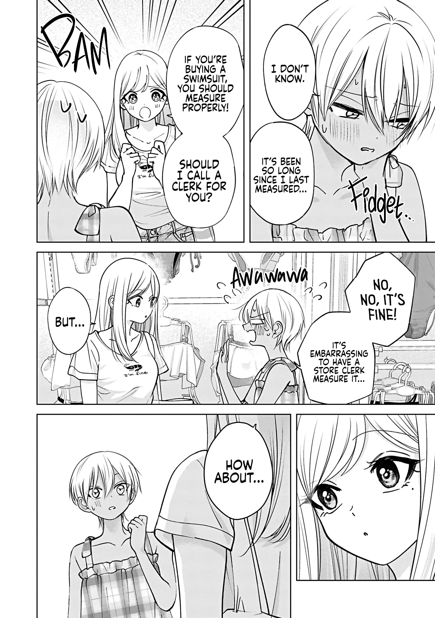 Kusunoki's Flunking Her High School Glow-Up - Chapter 26 - Page 14