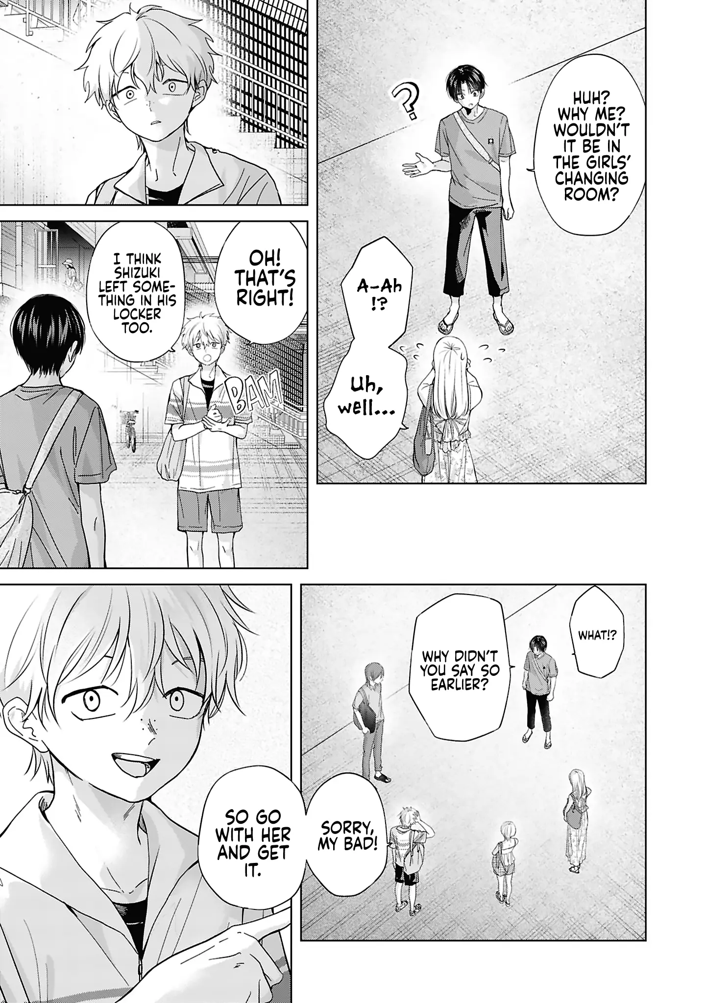 Kusunoki's Flunking Her High School Glow-Up - Chapter 28 - Page 17