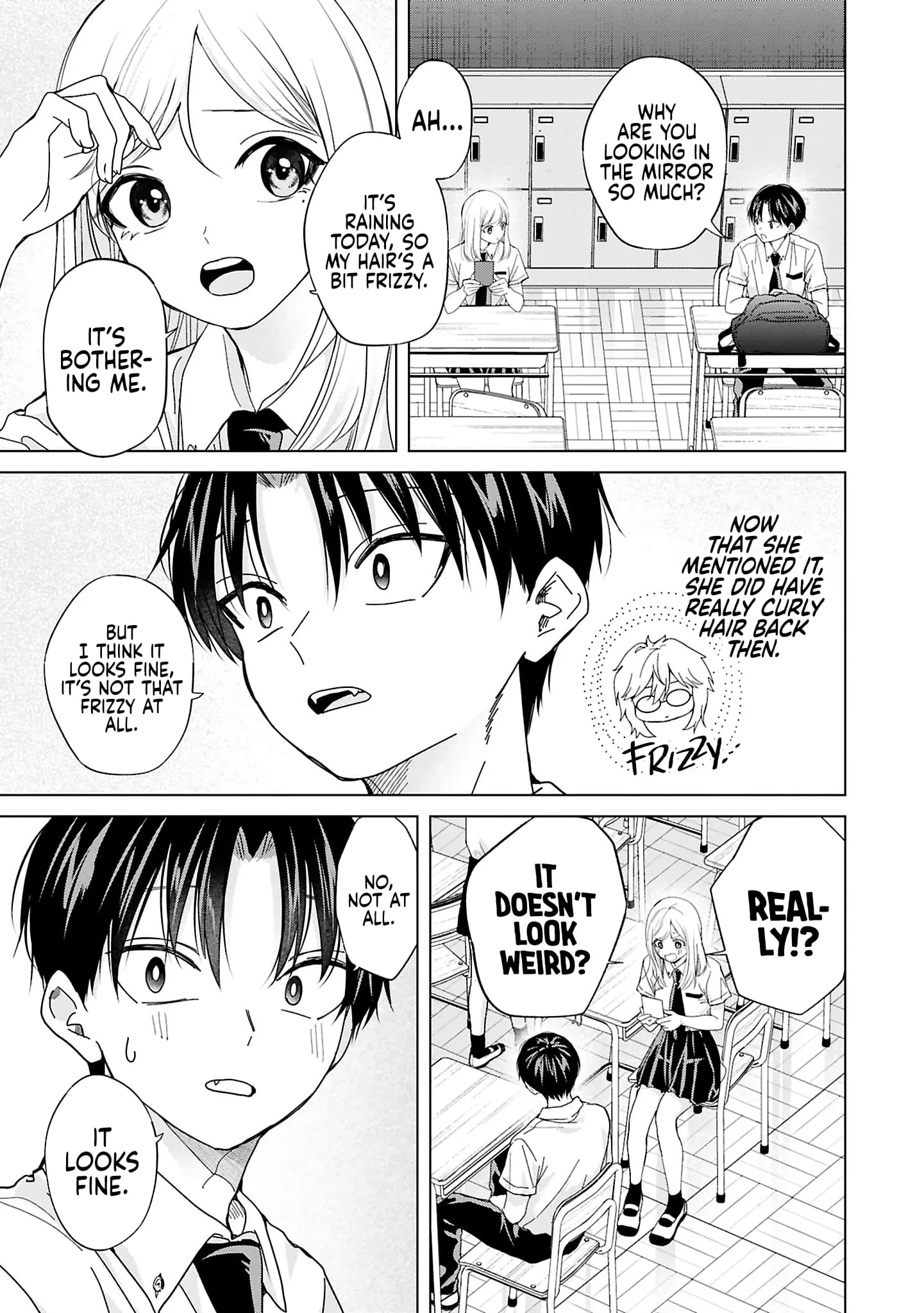 Kusunoki's Flunking Her High School Glow-Up - Chapter 29 - Page 3