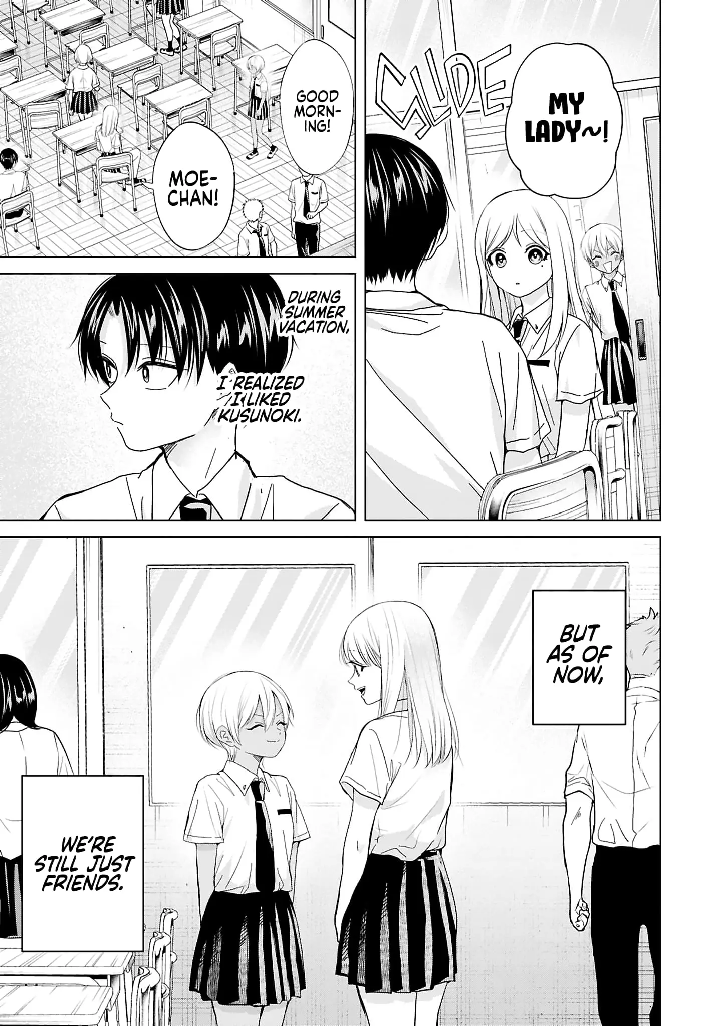 Kusunoki's Flunking Her High School Glow-Up - Chapter 29 - Page 5