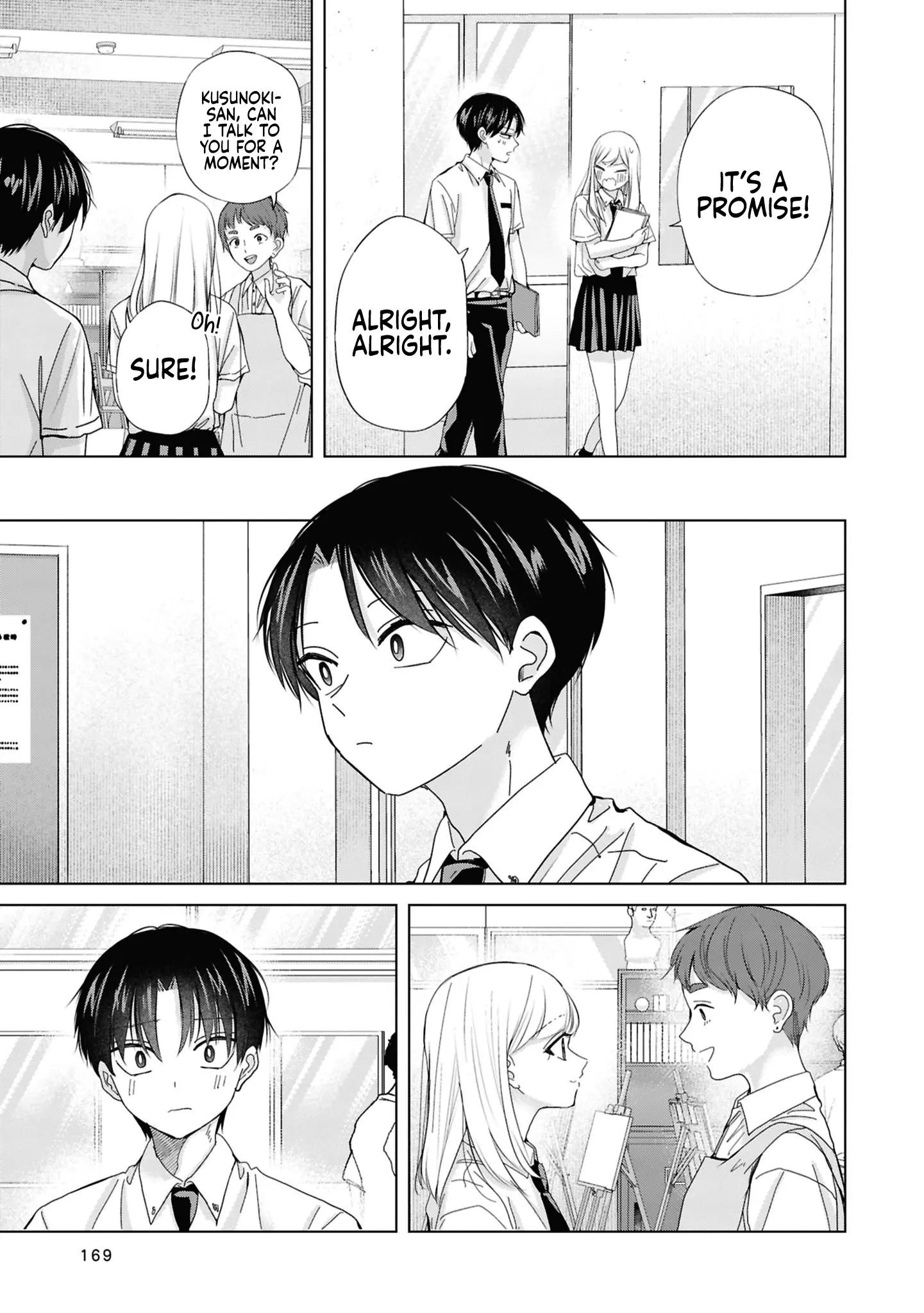 Kusunoki's Flunking Her High School Glow-Up - Chapter 30 - Page 13