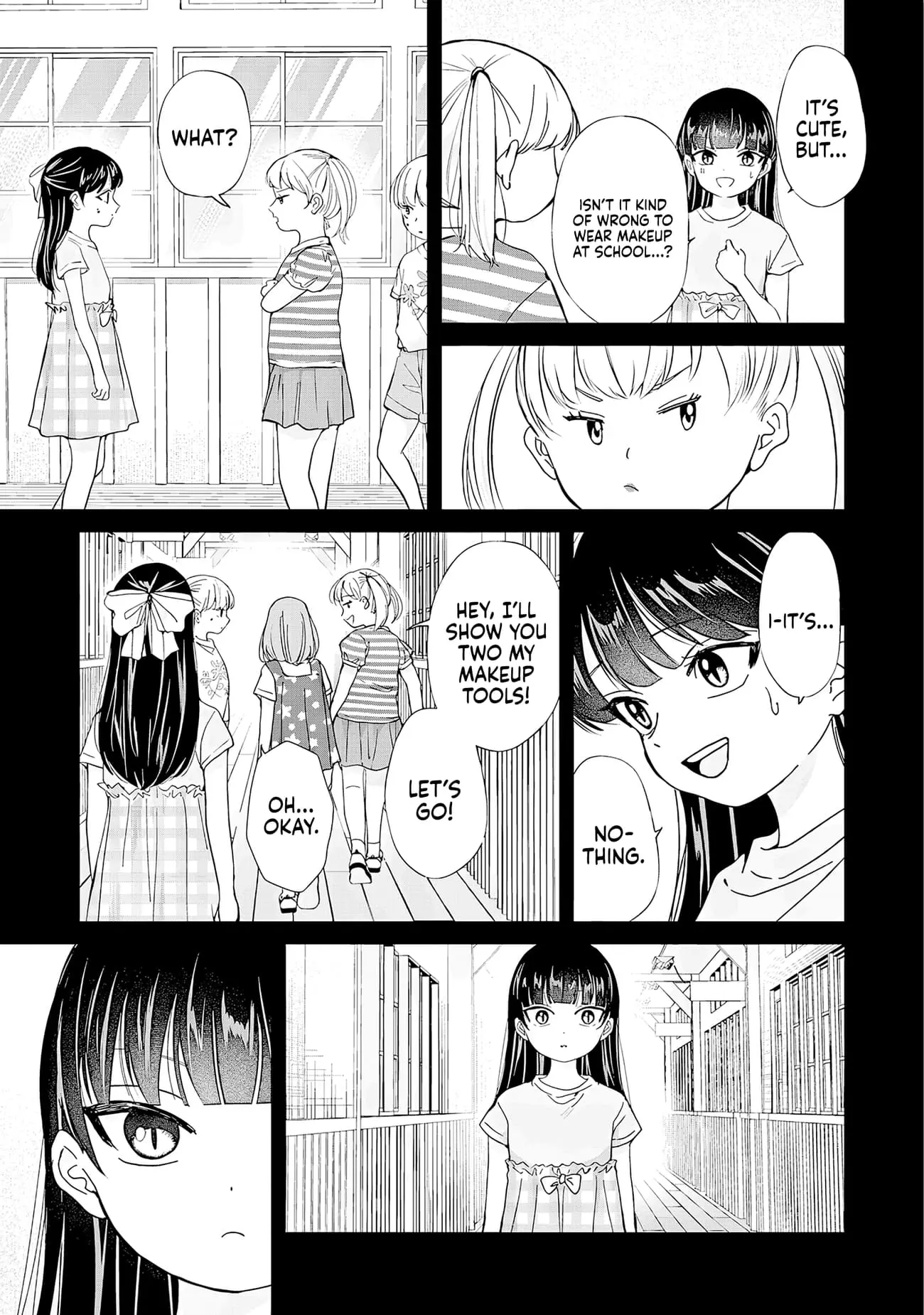Kusunoki's Flunking Her High School Glow-Up - Chapter 31.1 - Page 7
