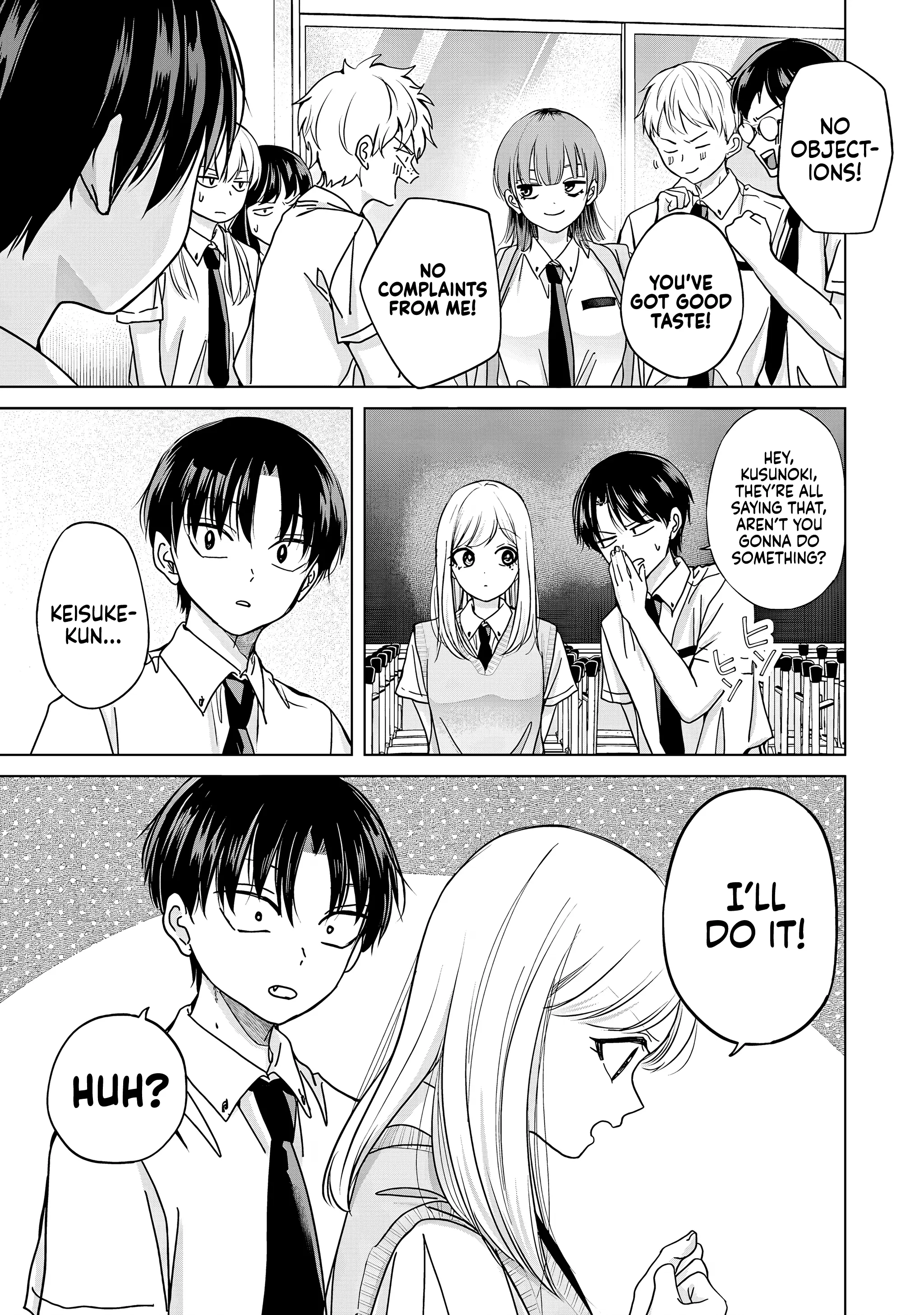 Kusunoki's Flunking Her High School Glow-Up - Chapter 32 - Page 9