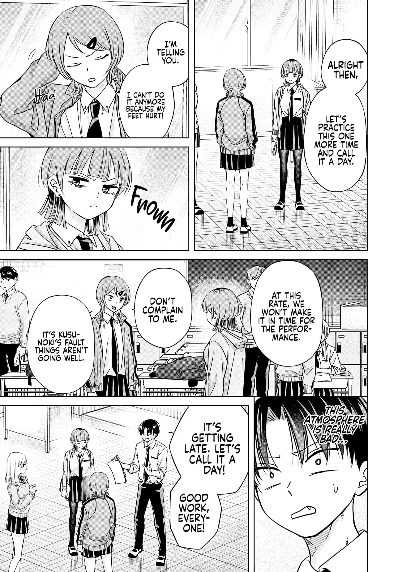 Kusunoki's Flunking Her High School Glow-Up - Chapter 34 - Page 9