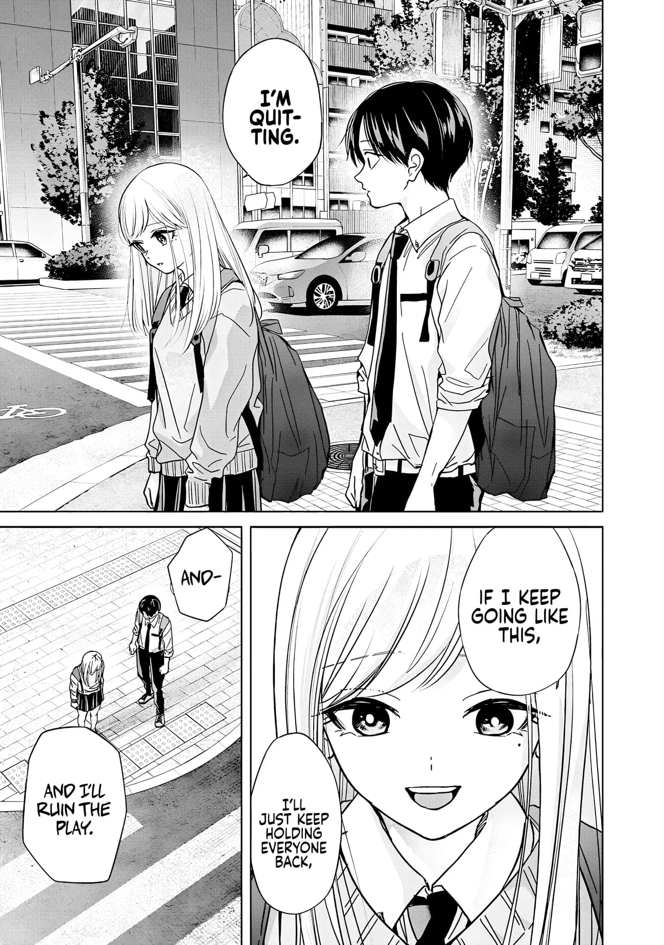 Kusunoki's Flunking Her High School Glow-Up - Chapter 34 - Page 17