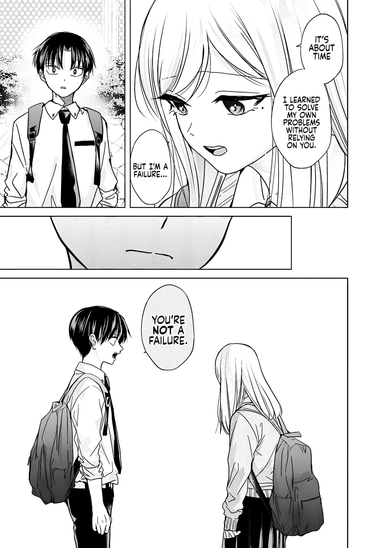 Kusunoki's Flunking Her High School Glow-Up - Chapter 34 - Page 21