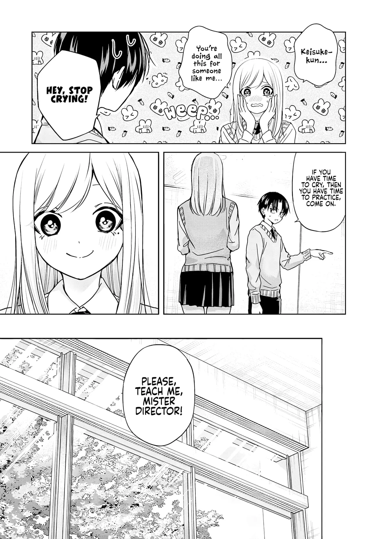 Kusunoki's Flunking Her High School Glow-Up - Chapter 35.1 - Page 3