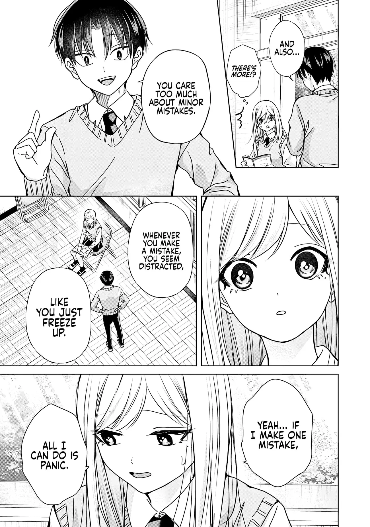 Kusunoki's Flunking Her High School Glow-Up - Chapter 35.1 - Page 9
