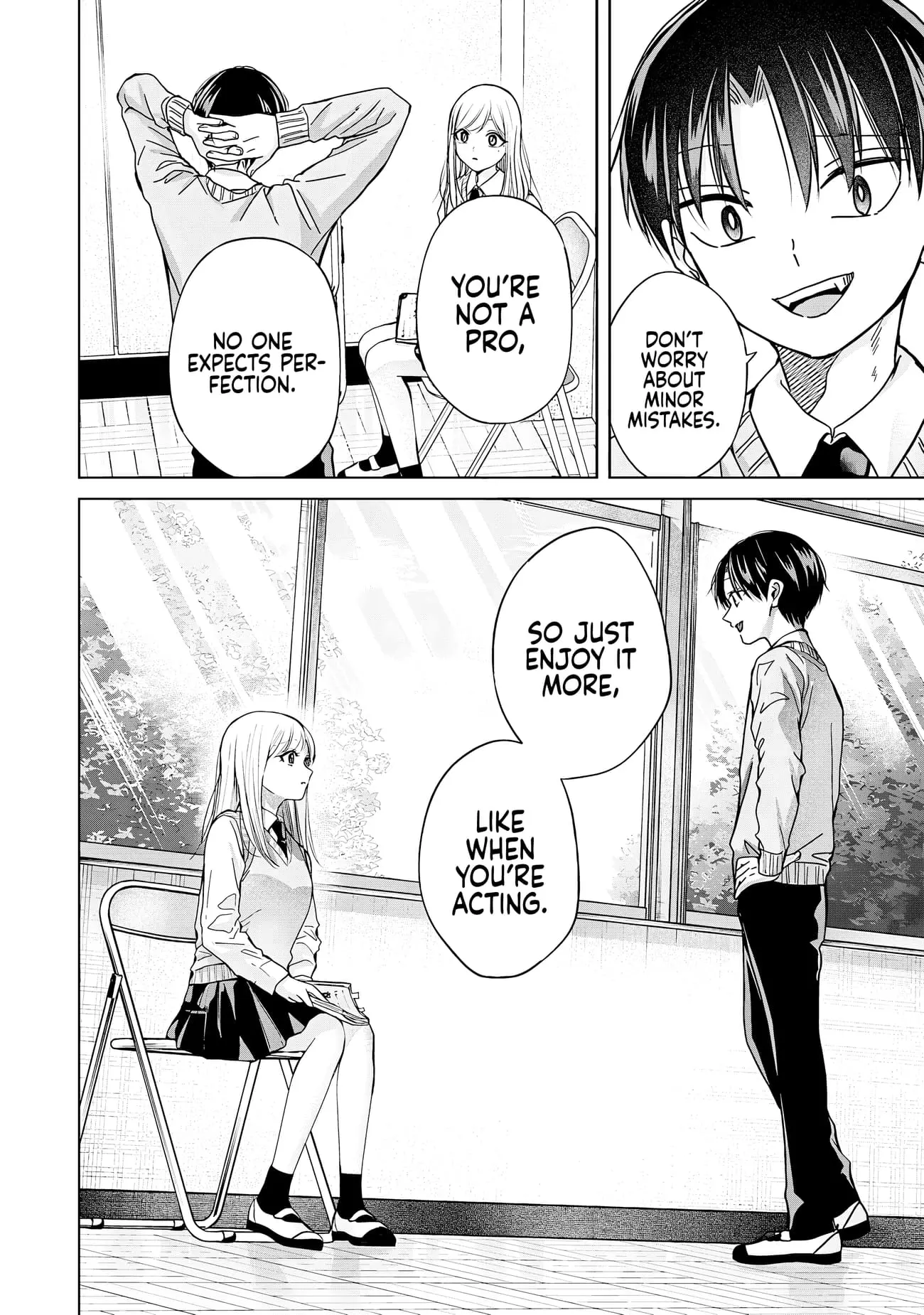 Kusunoki's Flunking Her High School Glow-Up - Chapter 35.1 - Page 10