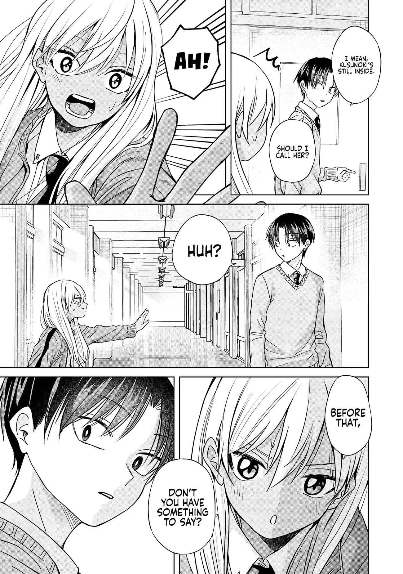 Kusunoki's Flunking Her High School Glow-Up - Chapter 37 - Page 11