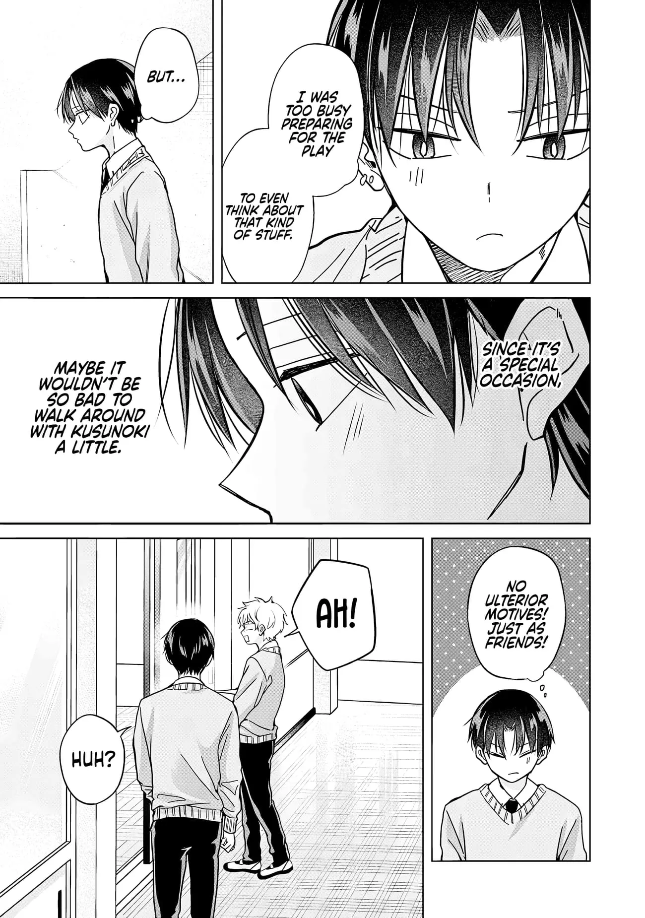 Kusunoki's Flunking Her High School Glow-Up - Chapter 38.1 - Page 3