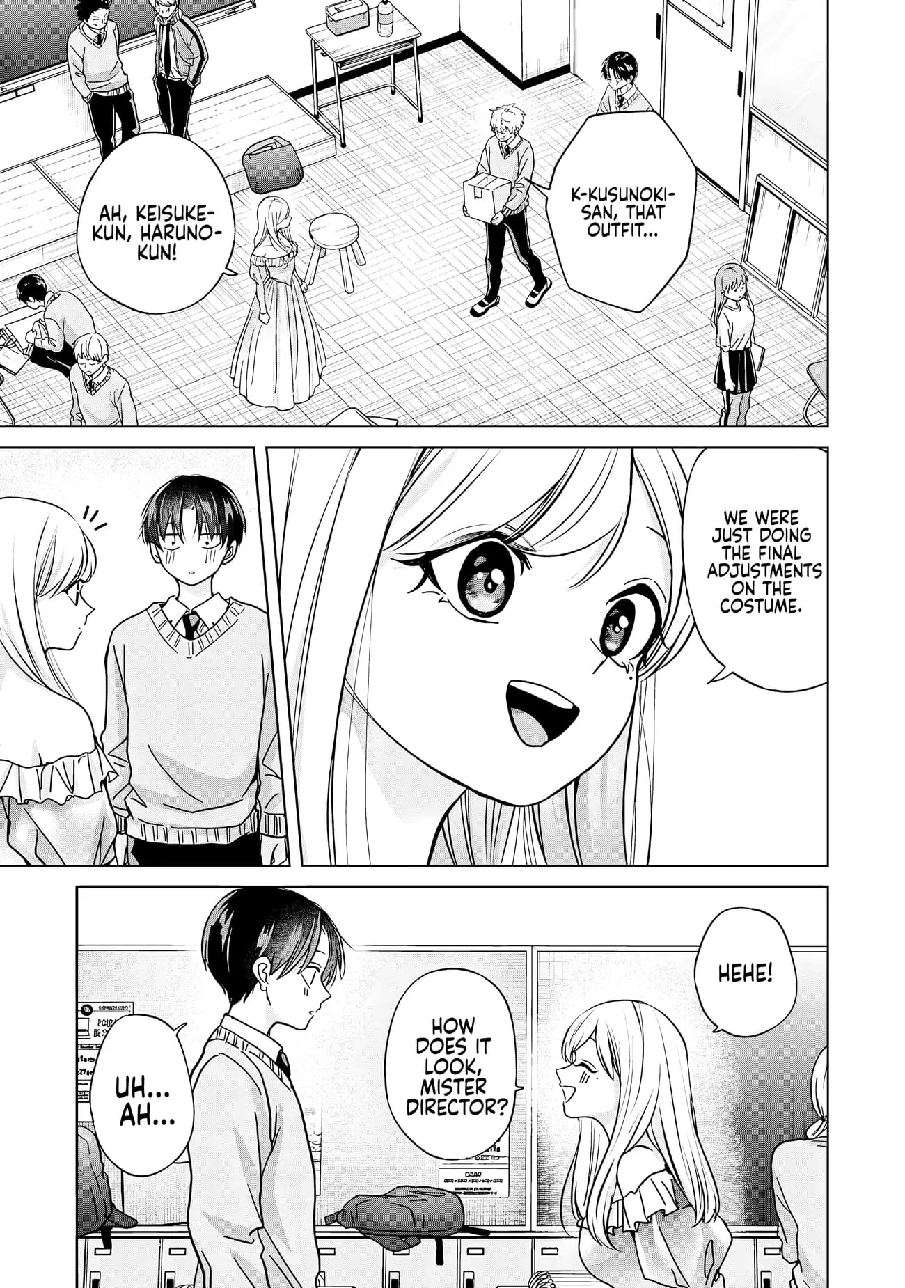 Kusunoki's Flunking Her High School Glow-Up - Chapter 38.1 - Page 5