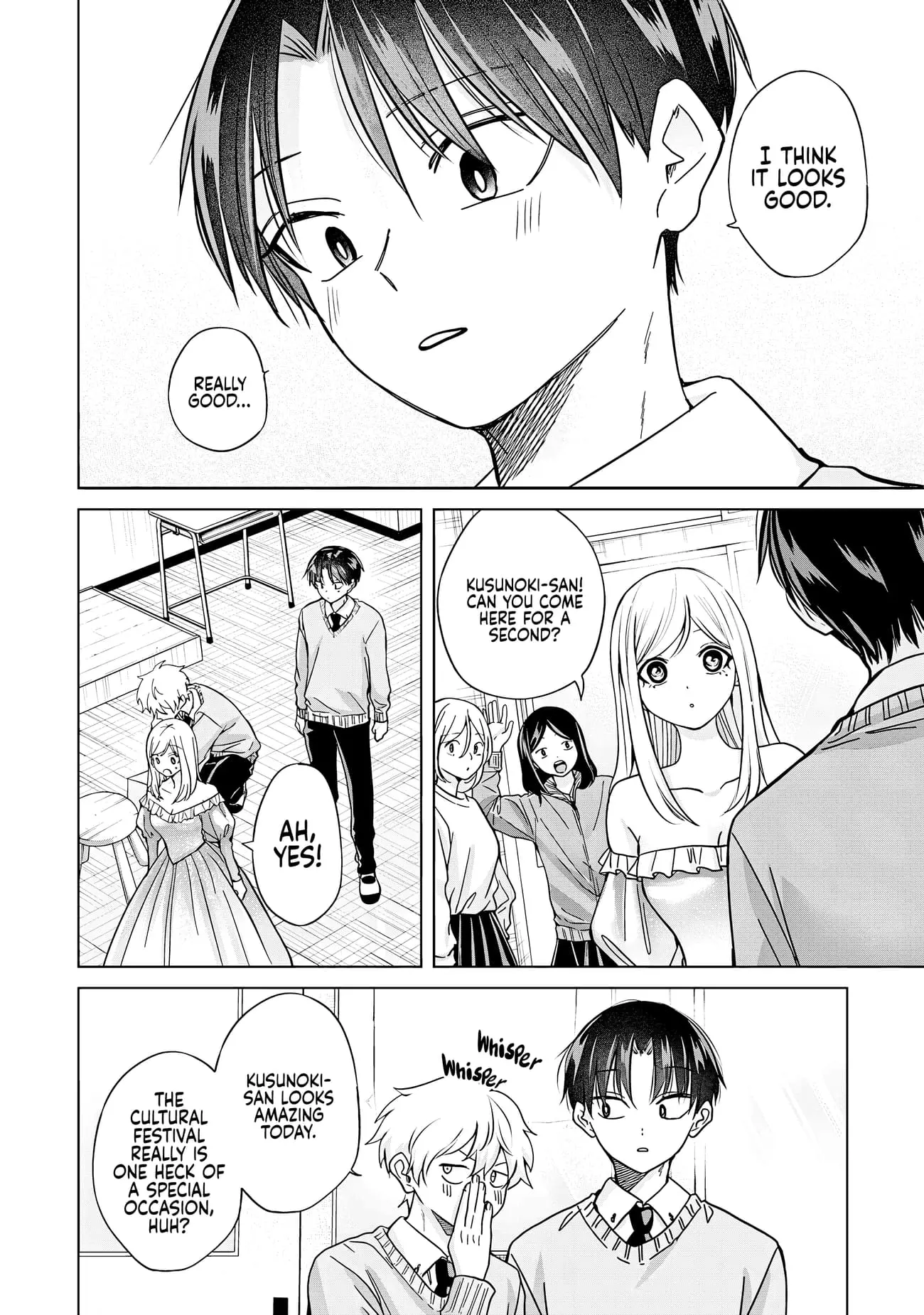 Kusunoki's Flunking Her High School Glow-Up - Chapter 38.1 - Page 6