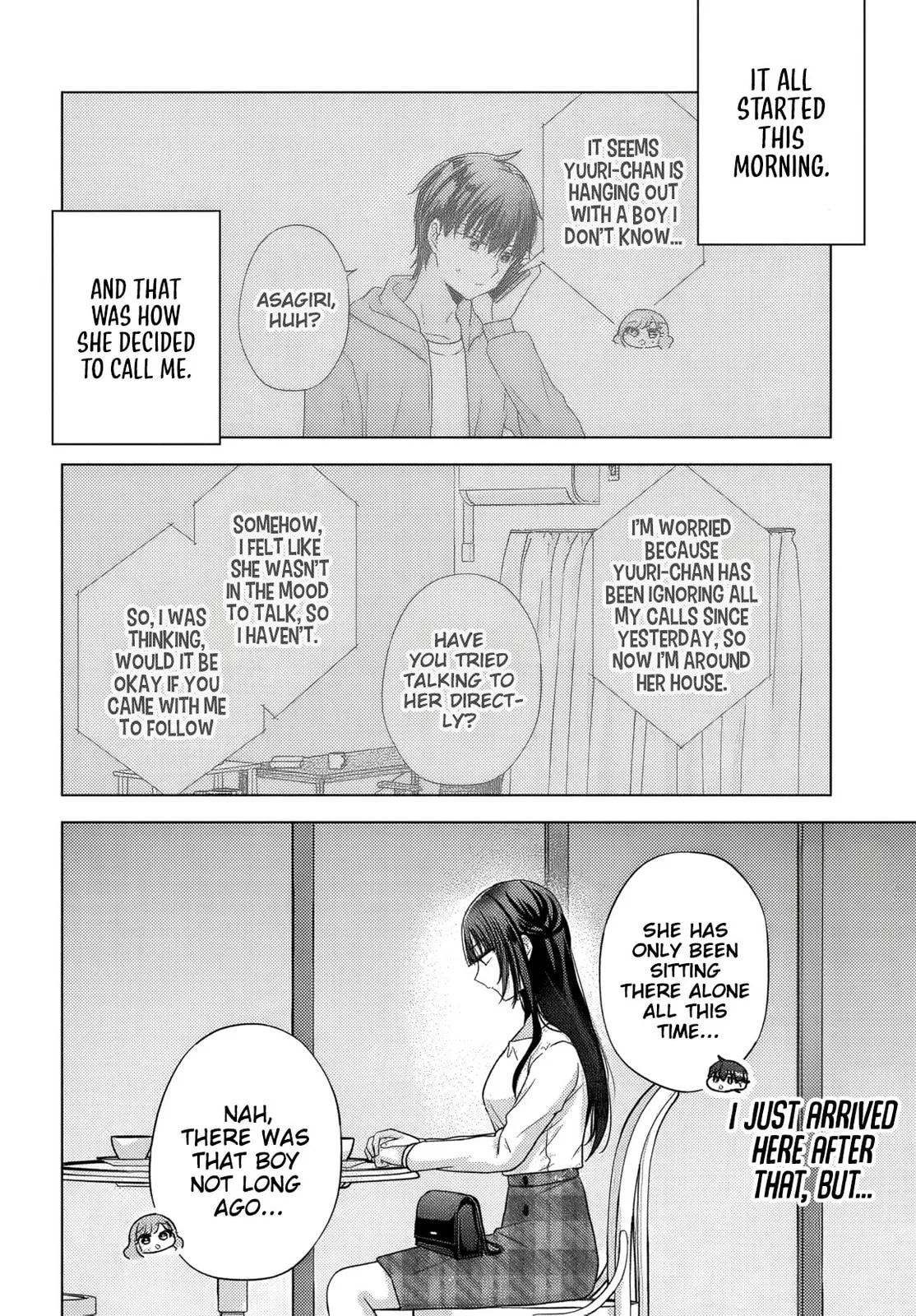 Suufungo no Mirai ga Wakaru You ni Natta Kedo, Onnagokoro wa Wakaranai - Chapter 13 - Page 2