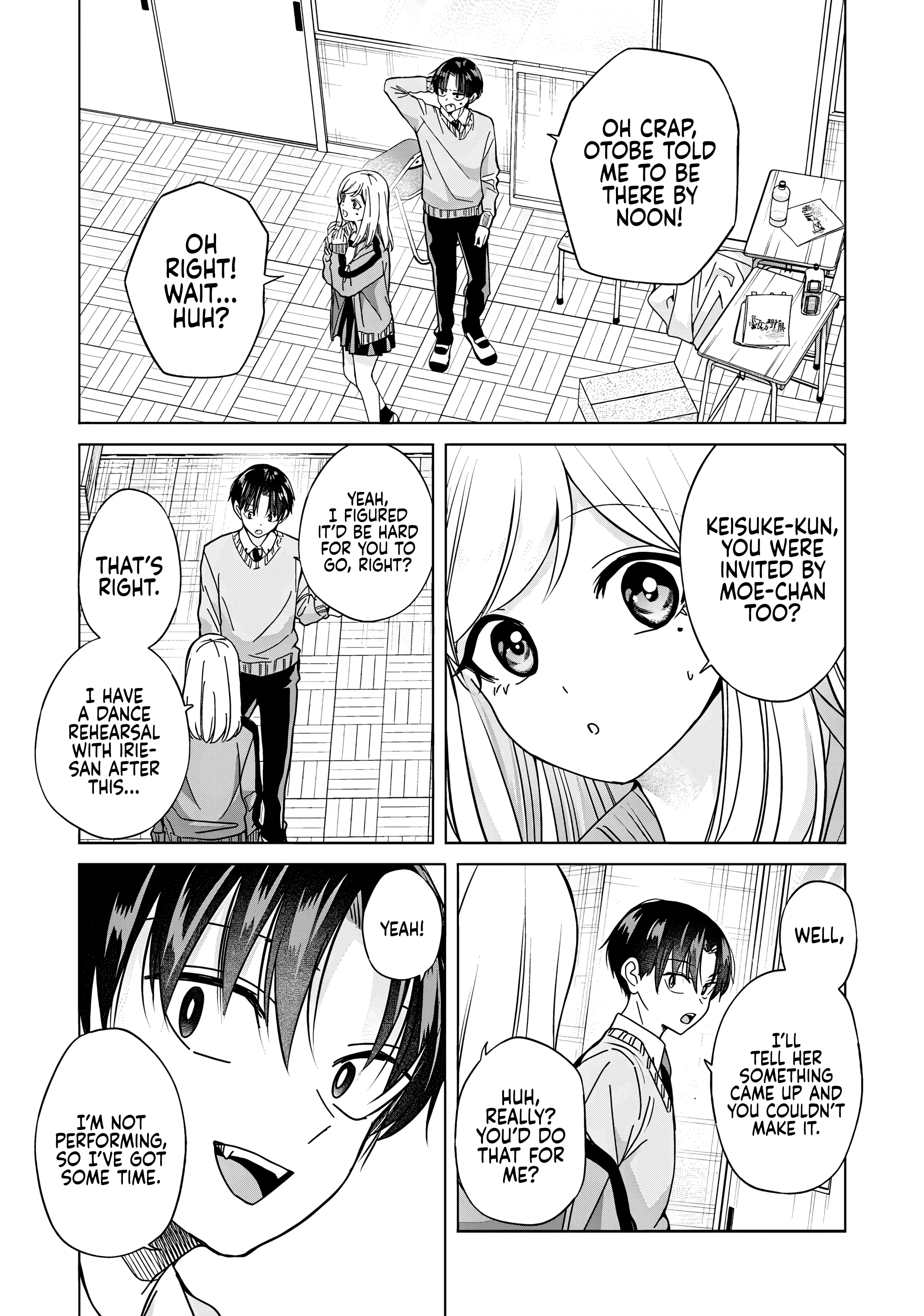 Kusunoki's Flunking Her High School Glow-Up - Chapter 40 - Page 4
